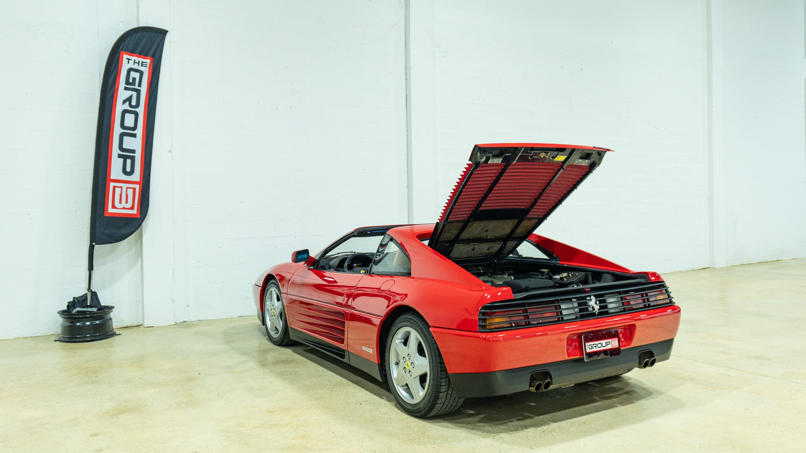 1992 Ferrari 348 TS Only 12k Miles – 5 Speed Gated Manual – Timing Belt Service Done – full