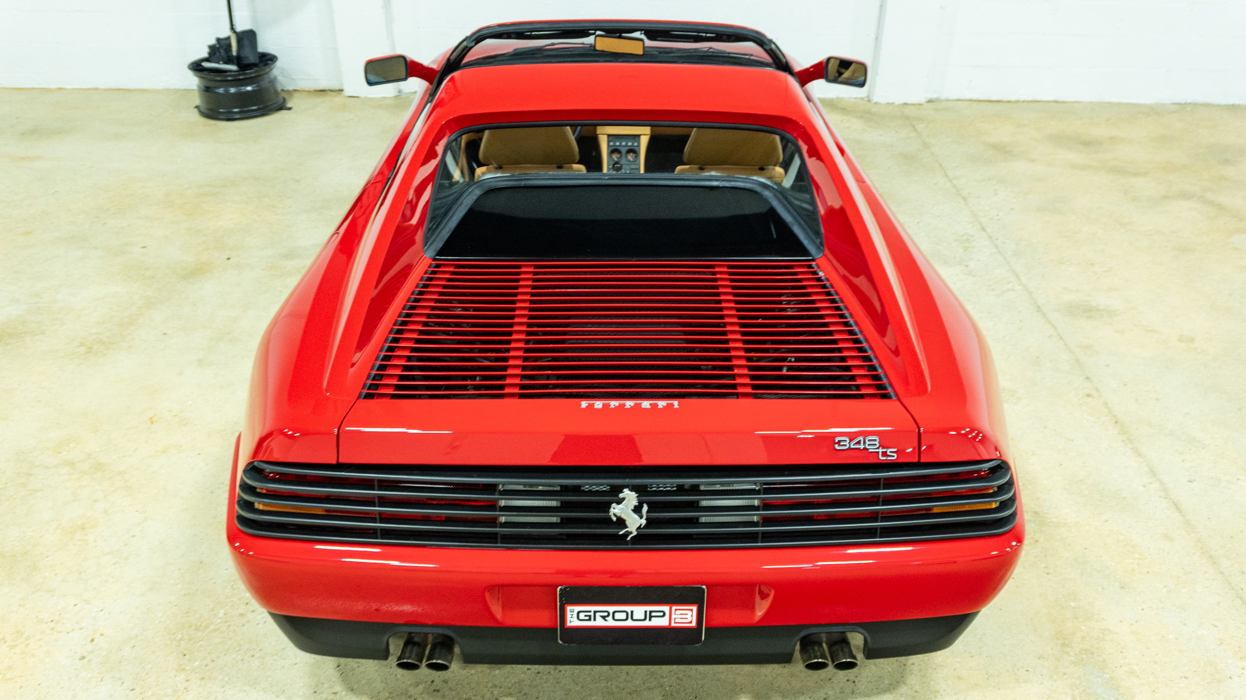 1992 Ferrari 348 TS Only 12k Miles – 5 Speed Gated Manual – Timing Belt Service Done – full