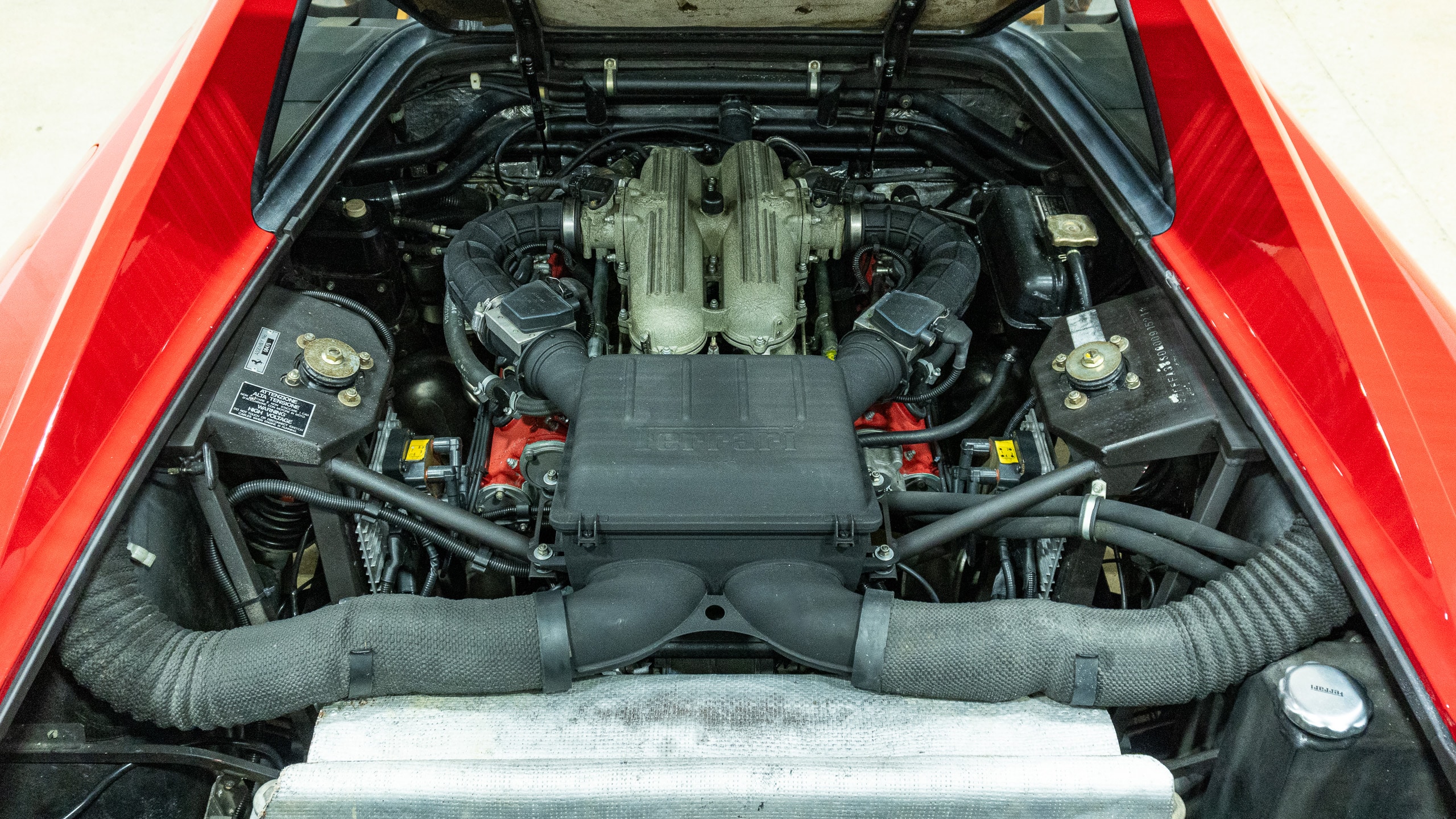 1992 Ferrari 348 TS Only 12k Miles – 5 Speed Gated Manual – Timing Belt Service Done – full