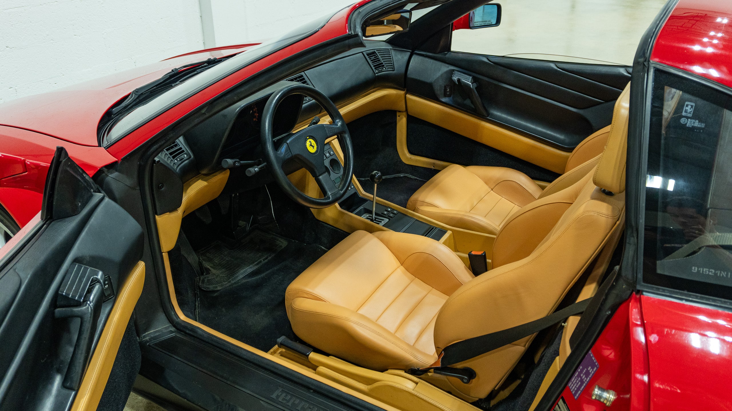 1992 Ferrari 348 TS Only 12k Miles – 5 Speed Gated Manual – Timing Belt Service Done – full