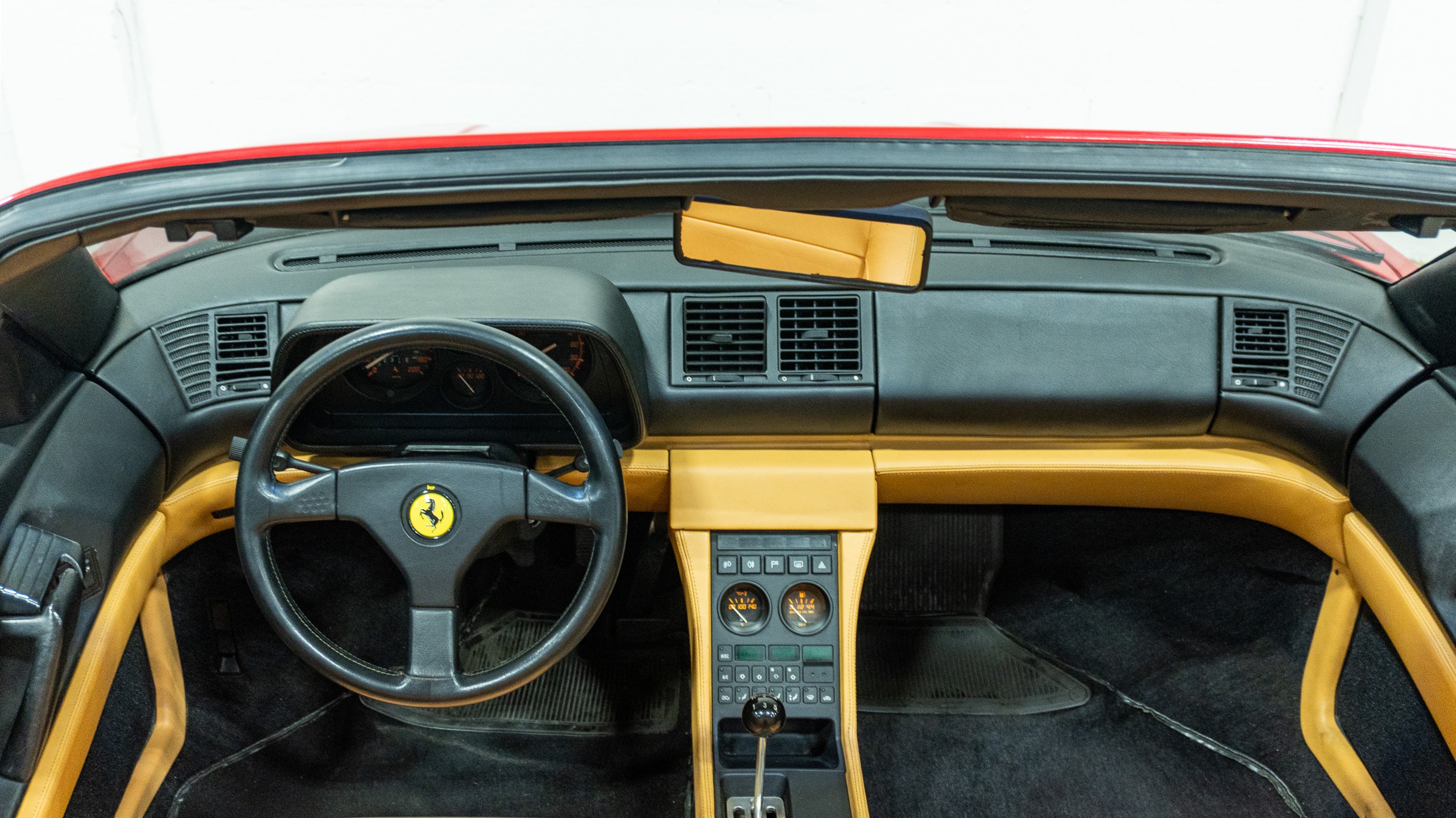 1992 Ferrari 348 TS Only 12k Miles – 5 Speed Gated Manual – Timing Belt Service Done – full