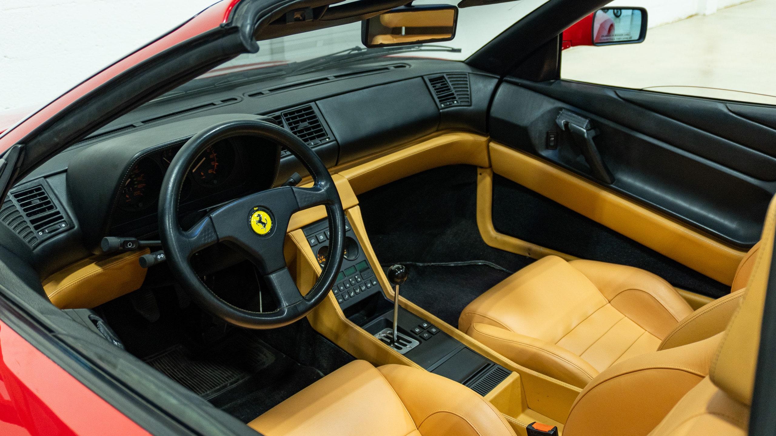 1992 Ferrari 348 TS Only 12k Miles – 5 Speed Gated Manual – Timing Belt Service Done – full