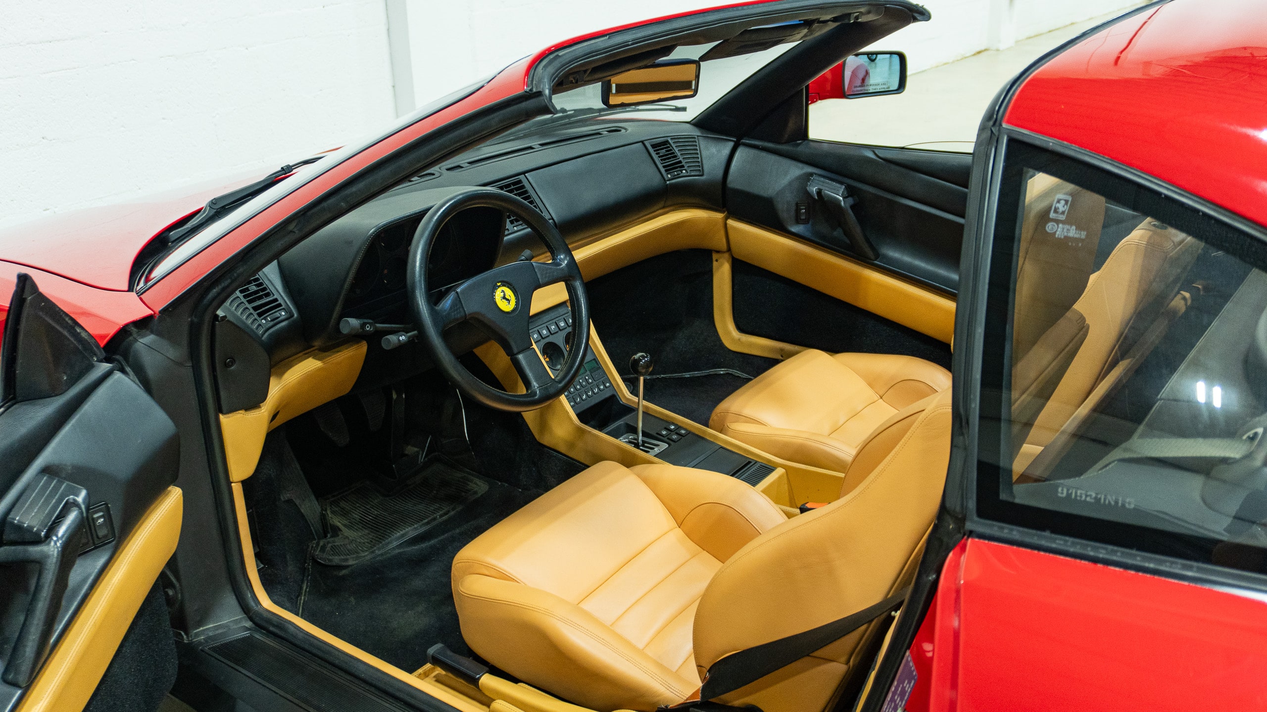 1992 Ferrari 348 TS Only 12k Miles – 5 Speed Gated Manual – Timing Belt Service Done – full