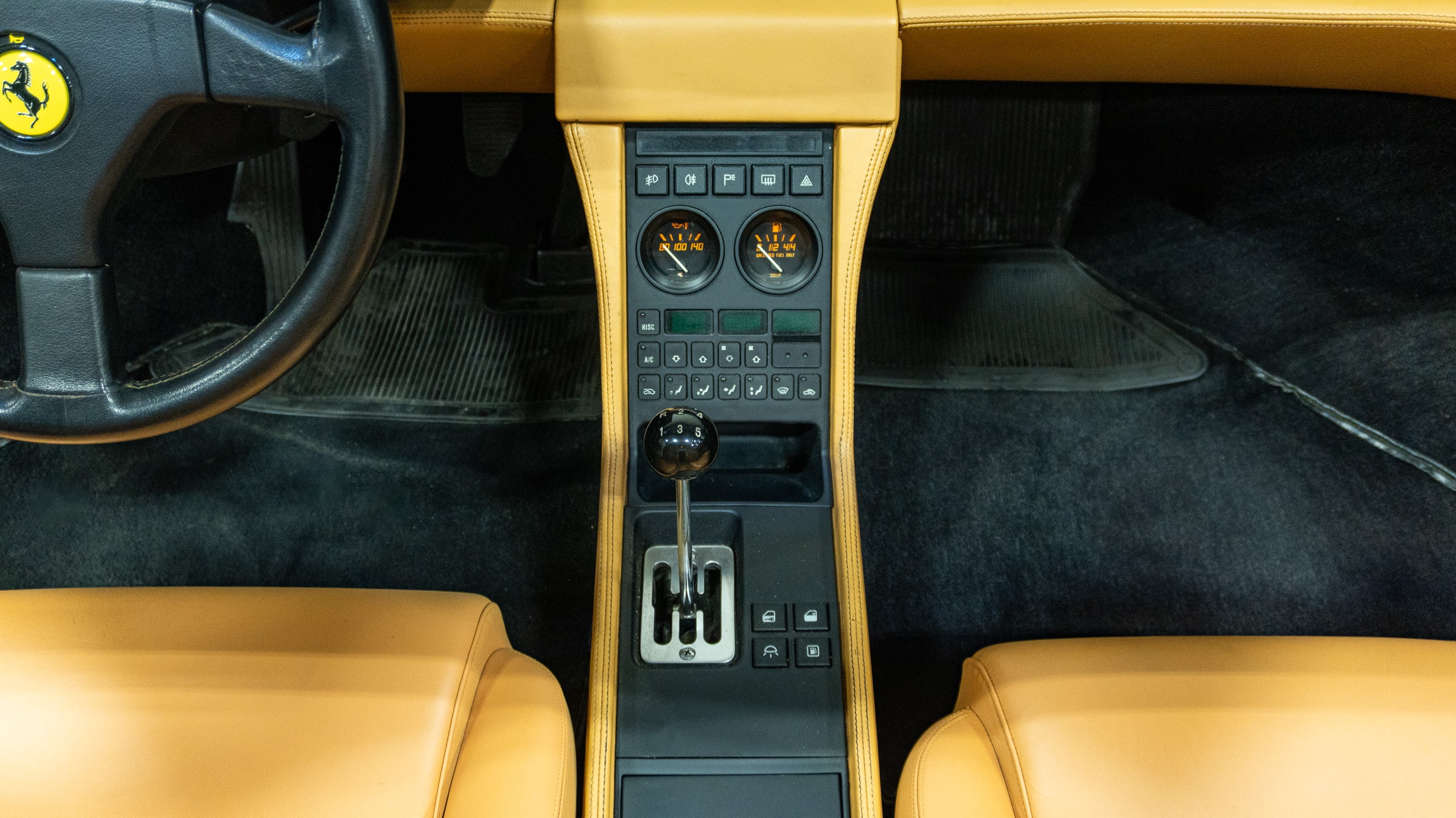1992 Ferrari 348 TS Only 12k Miles – 5 Speed Gated Manual – Timing Belt Service Done – full