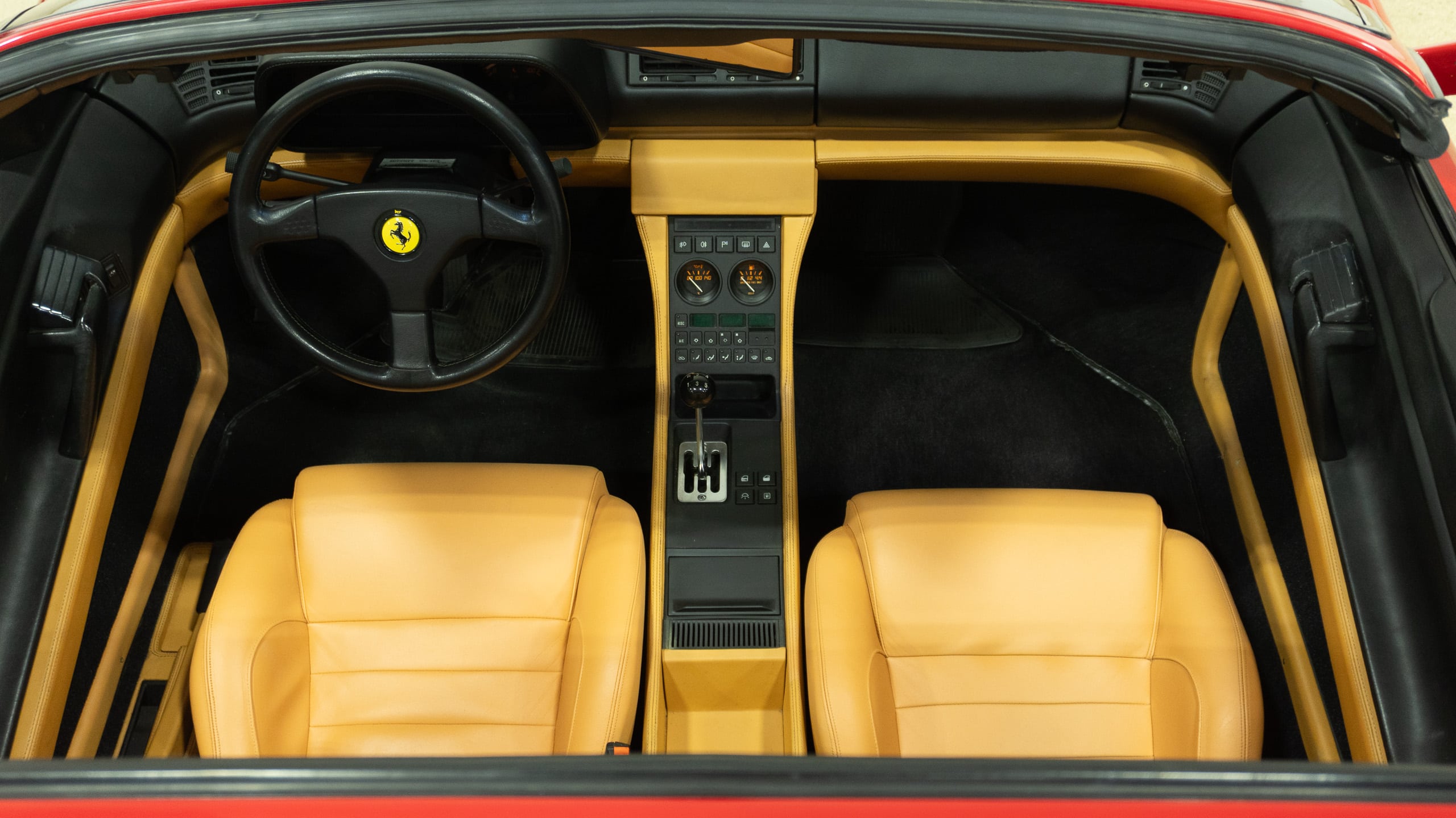 1992 Ferrari 348 TS Only 12k Miles – 5 Speed Gated Manual – Timing Belt Service Done – full