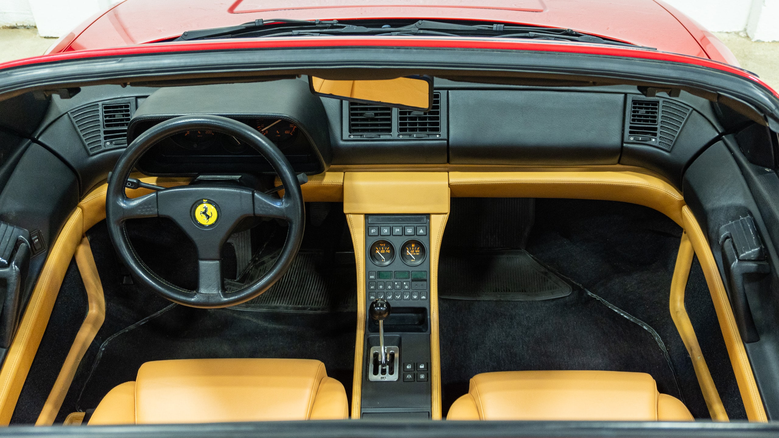 1992 Ferrari 348 TS Only 12k Miles – 5 Speed Gated Manual – Timing Belt Service Done – full