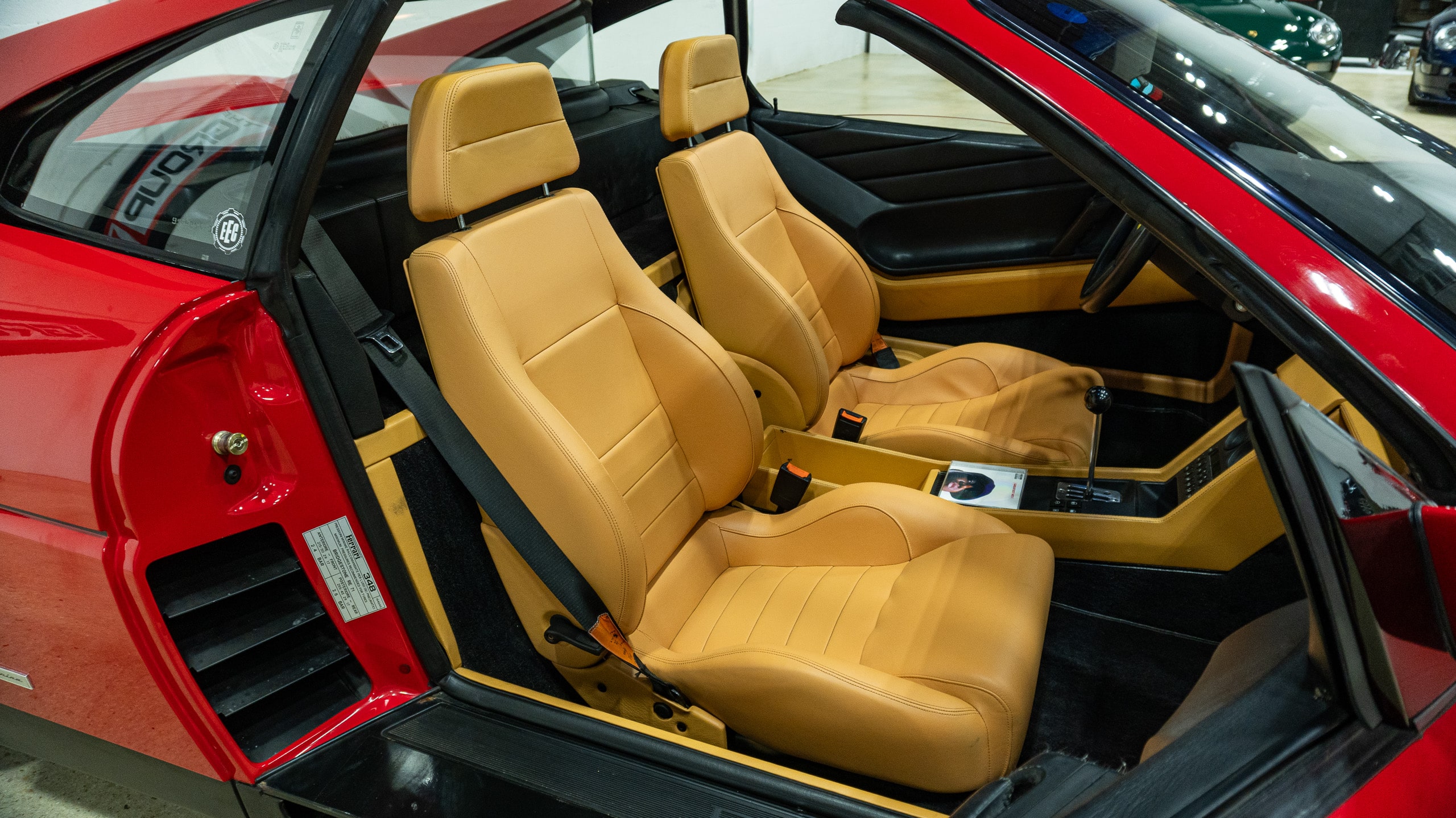 1992 Ferrari 348 TS Only 12k Miles – 5 Speed Gated Manual – Timing Belt Service Done – full