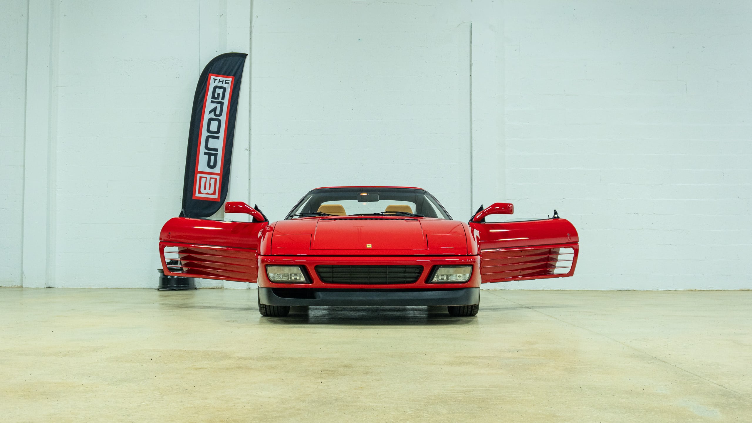 1992 Ferrari 348 TS Only 12k Miles – 5 Speed Gated Manual – Timing Belt Service Done – full