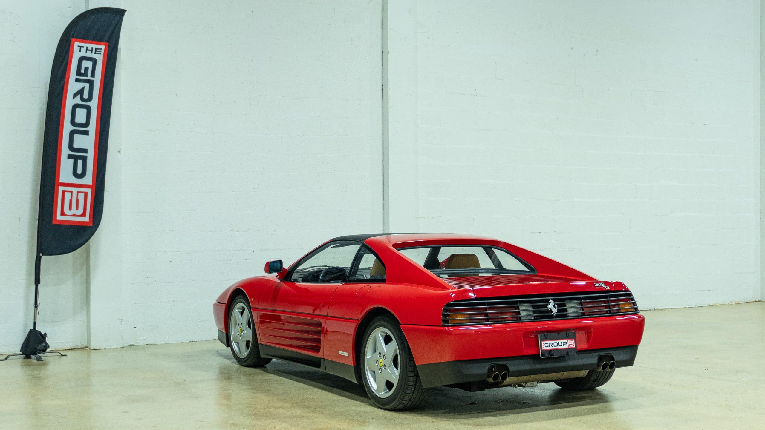 1992 Ferrari 348 TS Only 12k Miles – 5 Speed Gated Manual – Timing Belt Service Done – full
