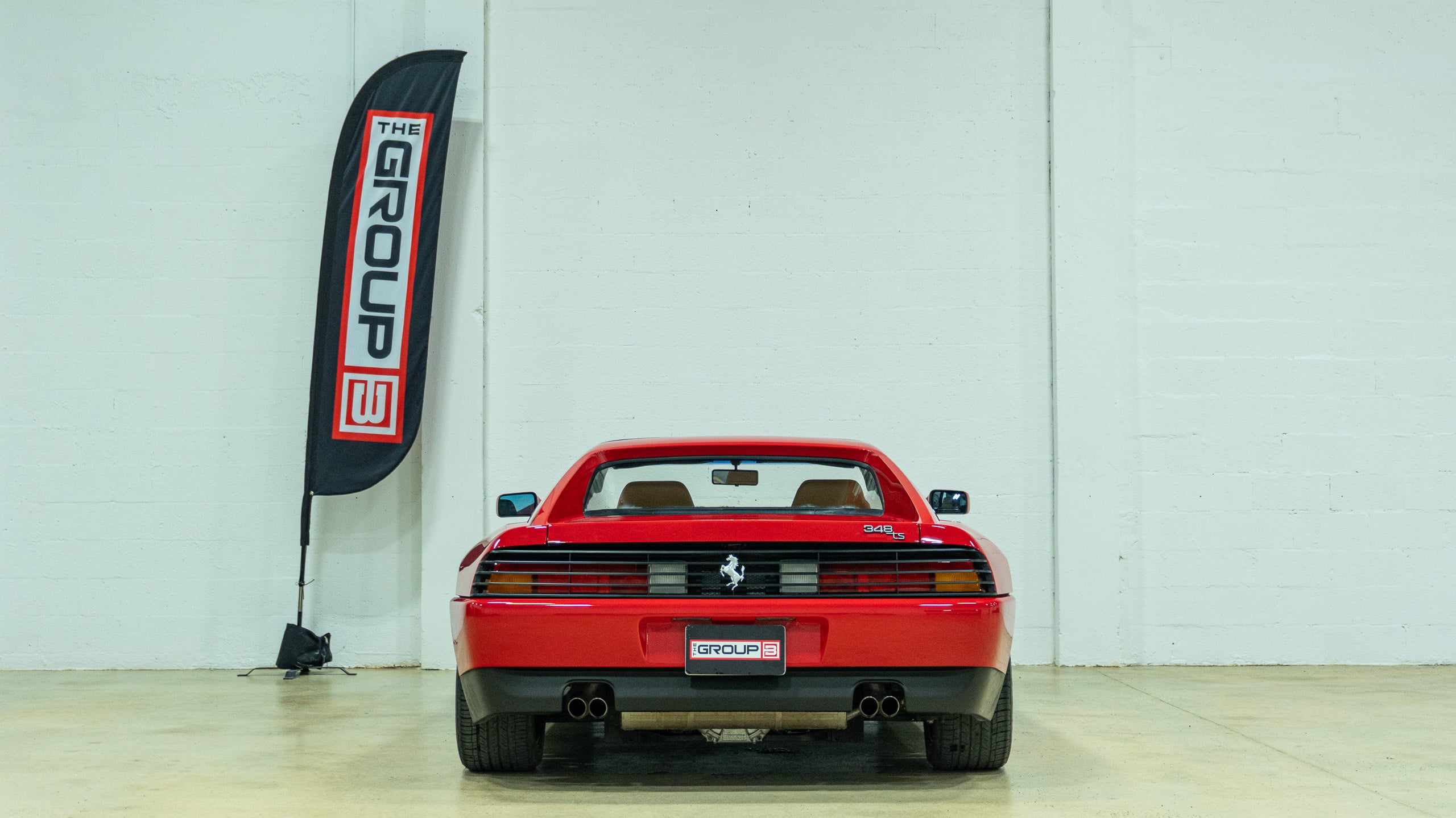 1992 Ferrari 348 TS Only 12k Miles – 5 Speed Gated Manual – Timing Belt Service Done – full