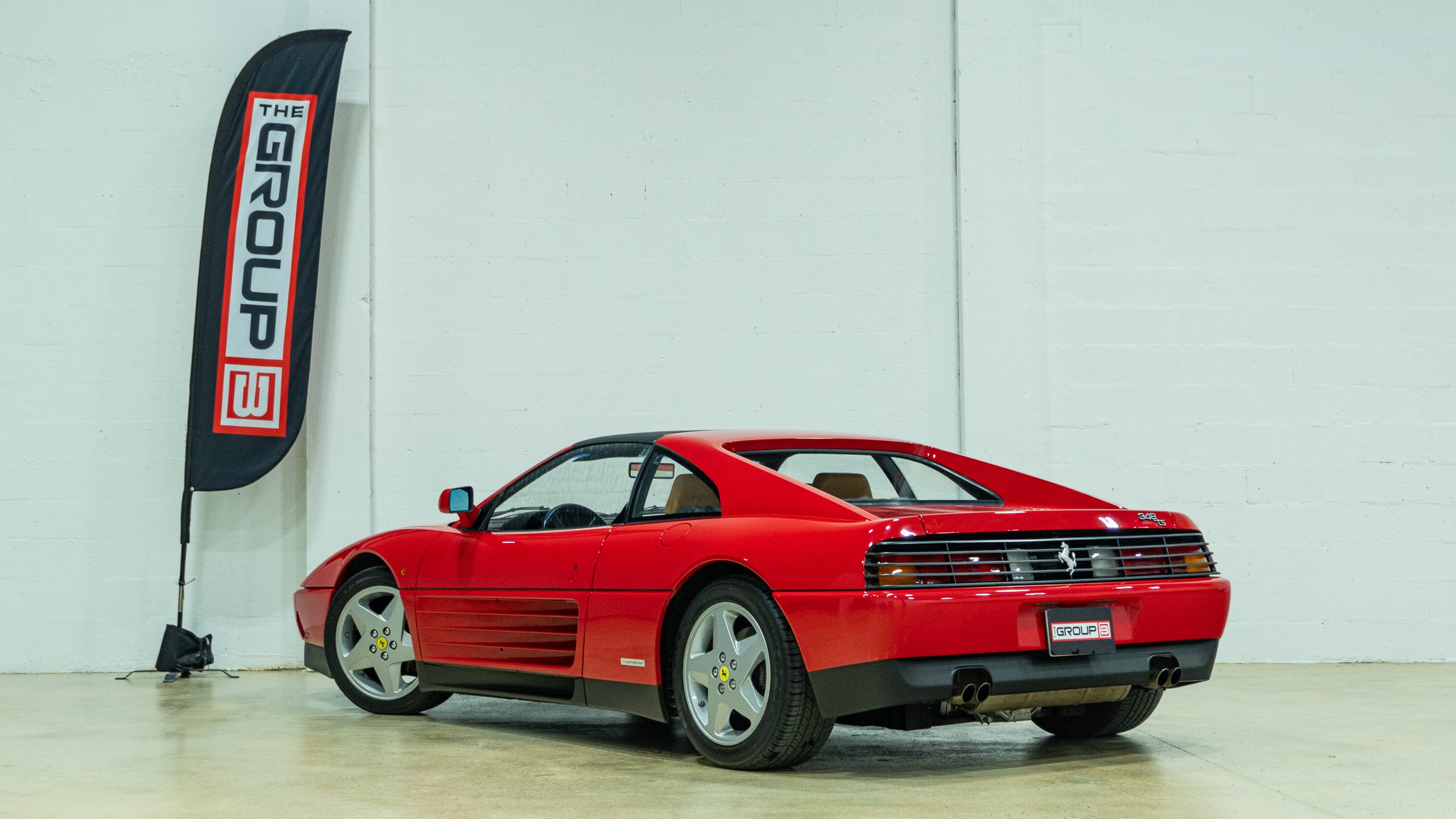 1992 Ferrari 348 TS Only 12k Miles – 5 Speed Gated Manual – Timing Belt Service Done – full