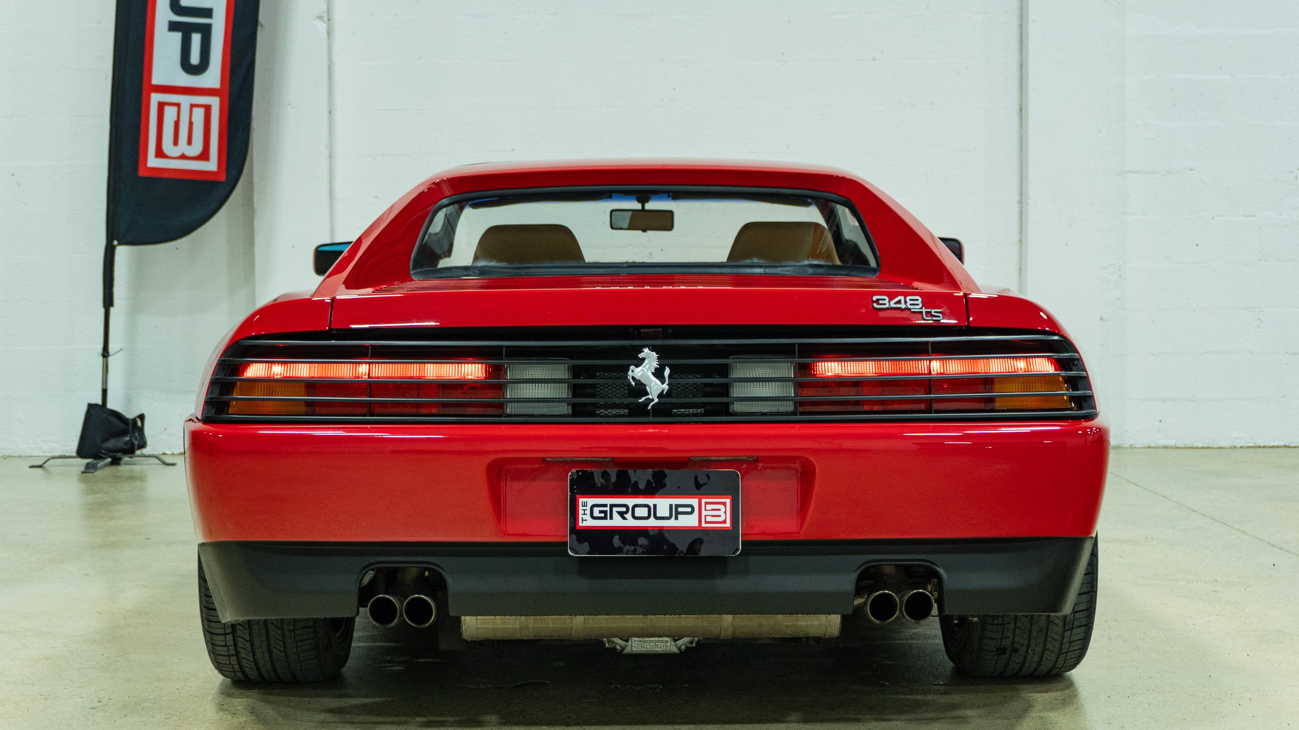 1992 Ferrari 348 TS Only 12k Miles – 5 Speed Gated Manual – Timing Belt Service Done – full