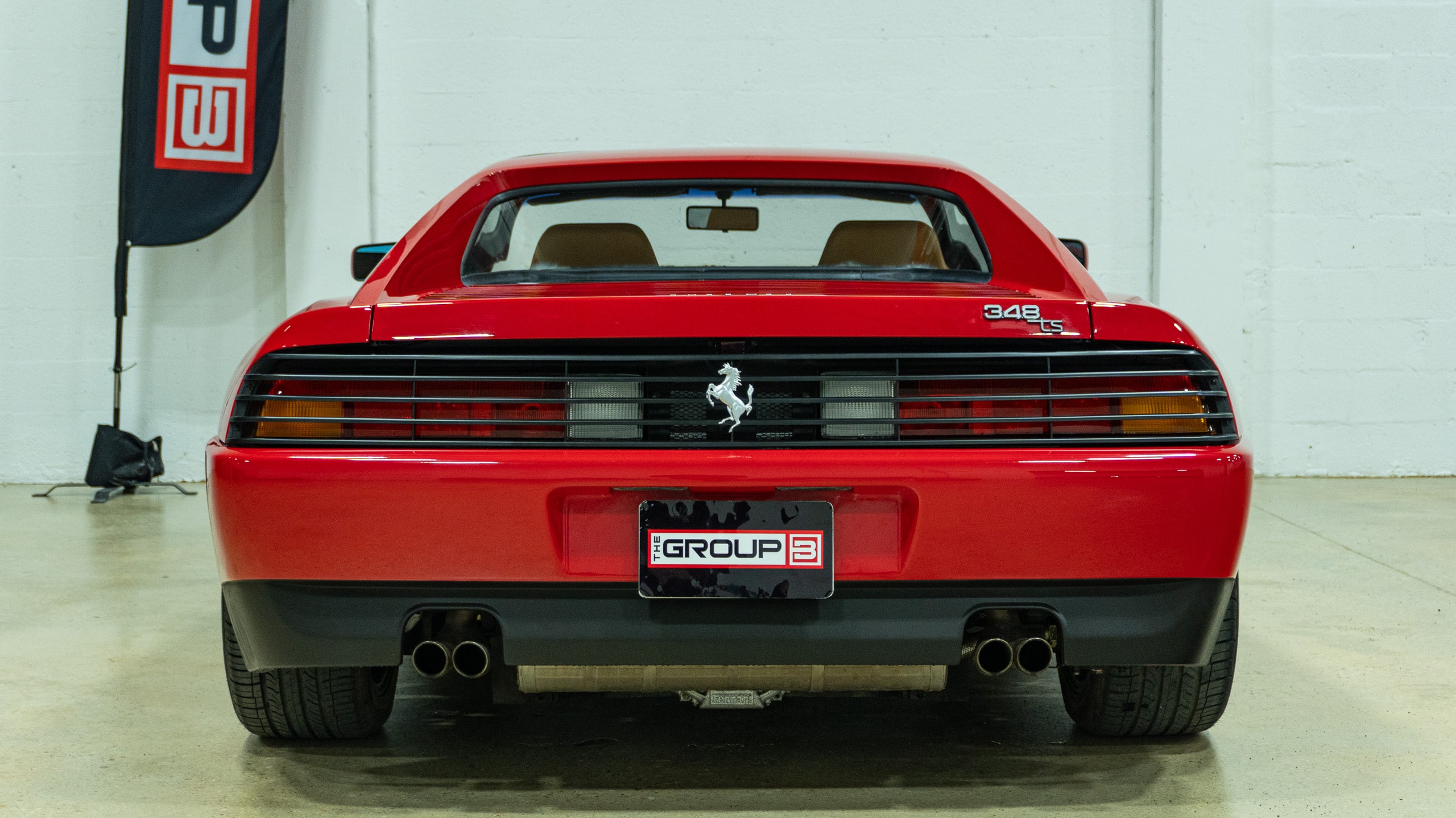 1992 Ferrari 348 TS Only 12k Miles – 5 Speed Gated Manual – Timing Belt Service Done – full