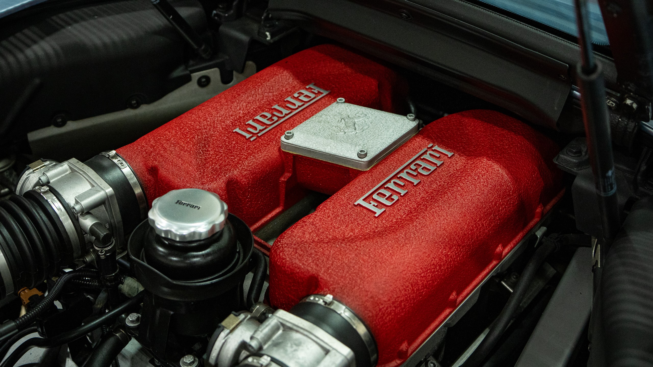 2001 Ferrari 360 SPIDER Grigio / Nero- Daytona Seats- Moton Coilovers- Brembo GT Brakes – Forged Wheels full