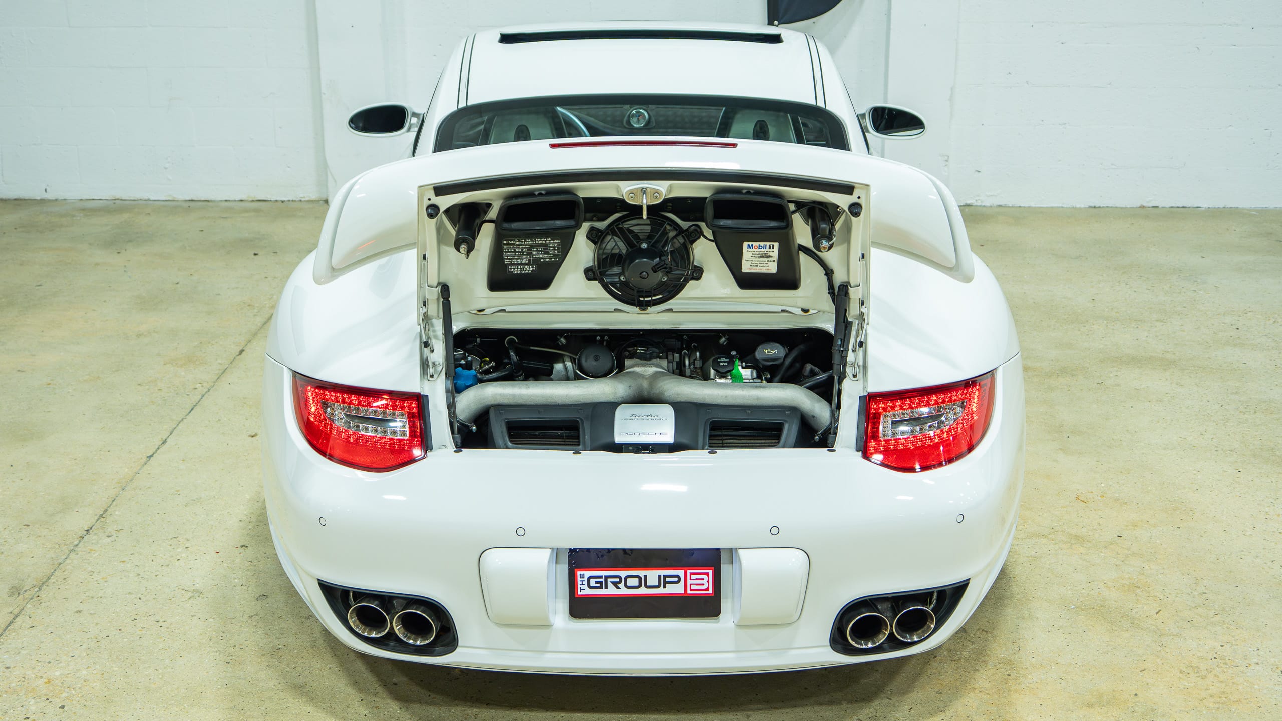2008 Porsche 997.1 Turbo – 6 Speed Manual – 41k Miles – White/Cocoa Sport Seats – 750 Horsepower full