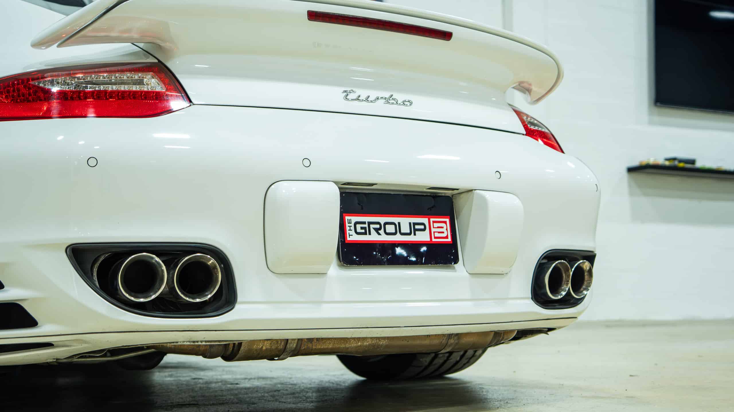 2008 Porsche 997.1 Turbo – 6 Speed Manual – 41k Miles – White/Cocoa Sport Seats – 750 Horsepower full