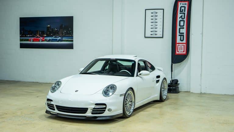 2008 Porsche 997.1 Turbo – 6 Speed Manual – 41k Miles – White/Cocoa Sport Seats – 750 Horsepower
