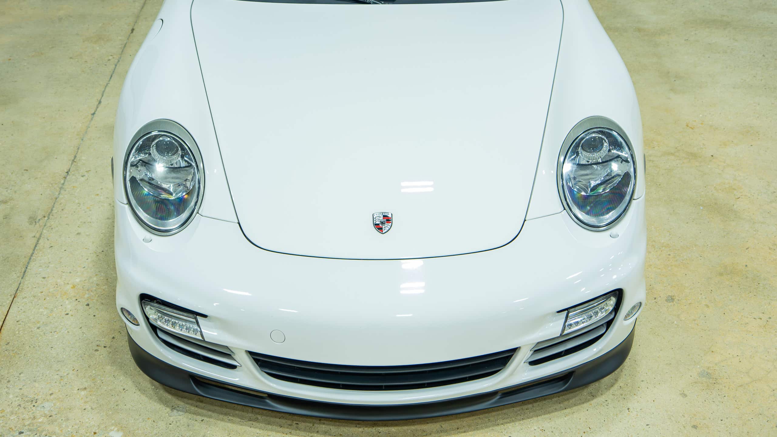 2008 Porsche 997.1 Turbo – 6 Speed Manual – 41k Miles – White/Cocoa Sport Seats – 750 Horsepower full