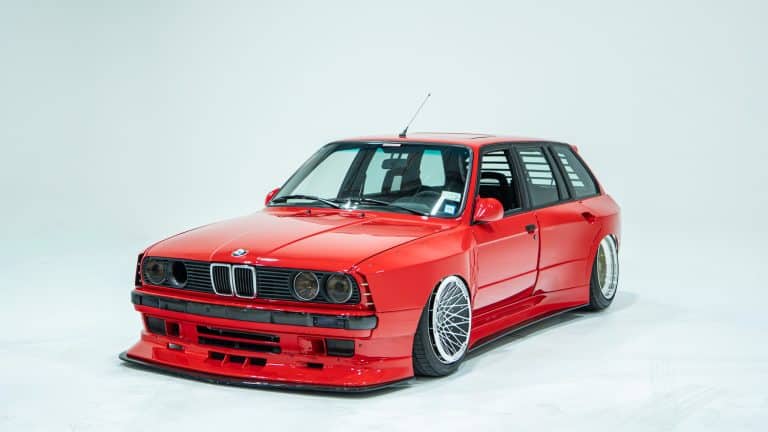 1989 BMW 325i Widebody Wagon 1 of 2 LTO Widebody – Magnesium BBS Wheels – Airlift Suspension – SHOW CAR
