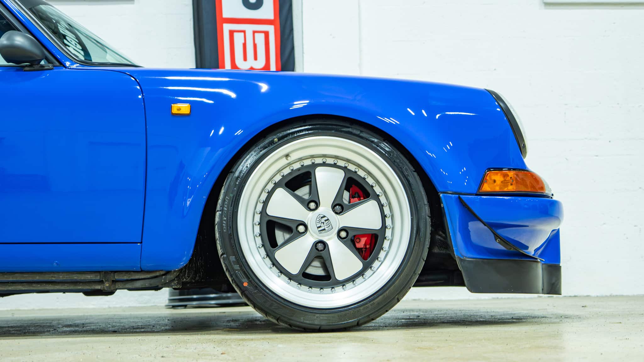 1989 Porsche 911 RWB – Backdate – 3.2L – G50 – Sunroof Delete – Smooth Fender Only 56k Miles – Bahama Blue – Custom Headers/Exhaust full