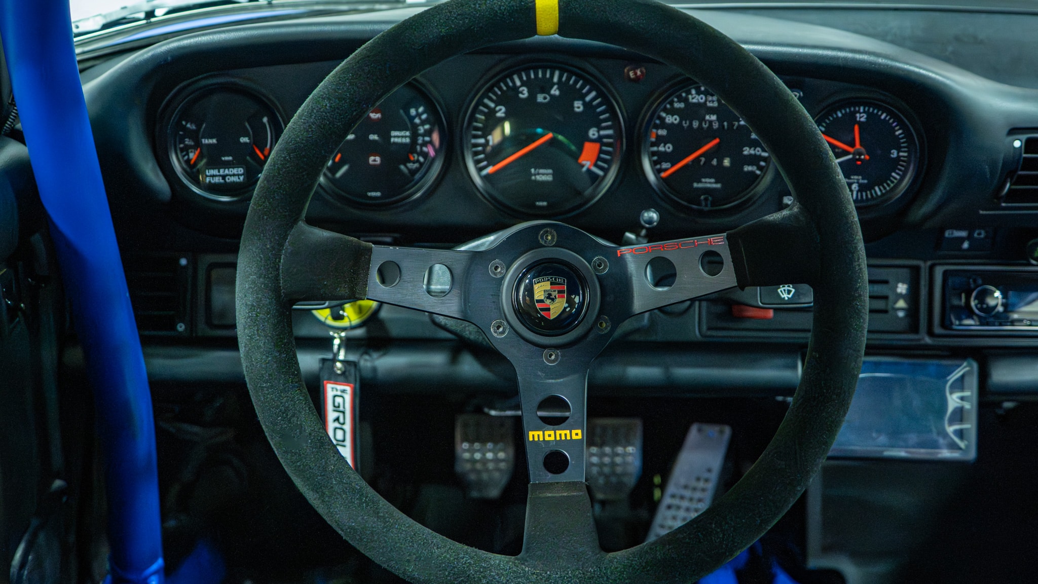 1989 Porsche 911 RWB – Backdate – 3.2L – G50 – Sunroof Delete – Smooth Fender Only 56k Miles – Bahama Blue – Custom Headers/Exhaust full