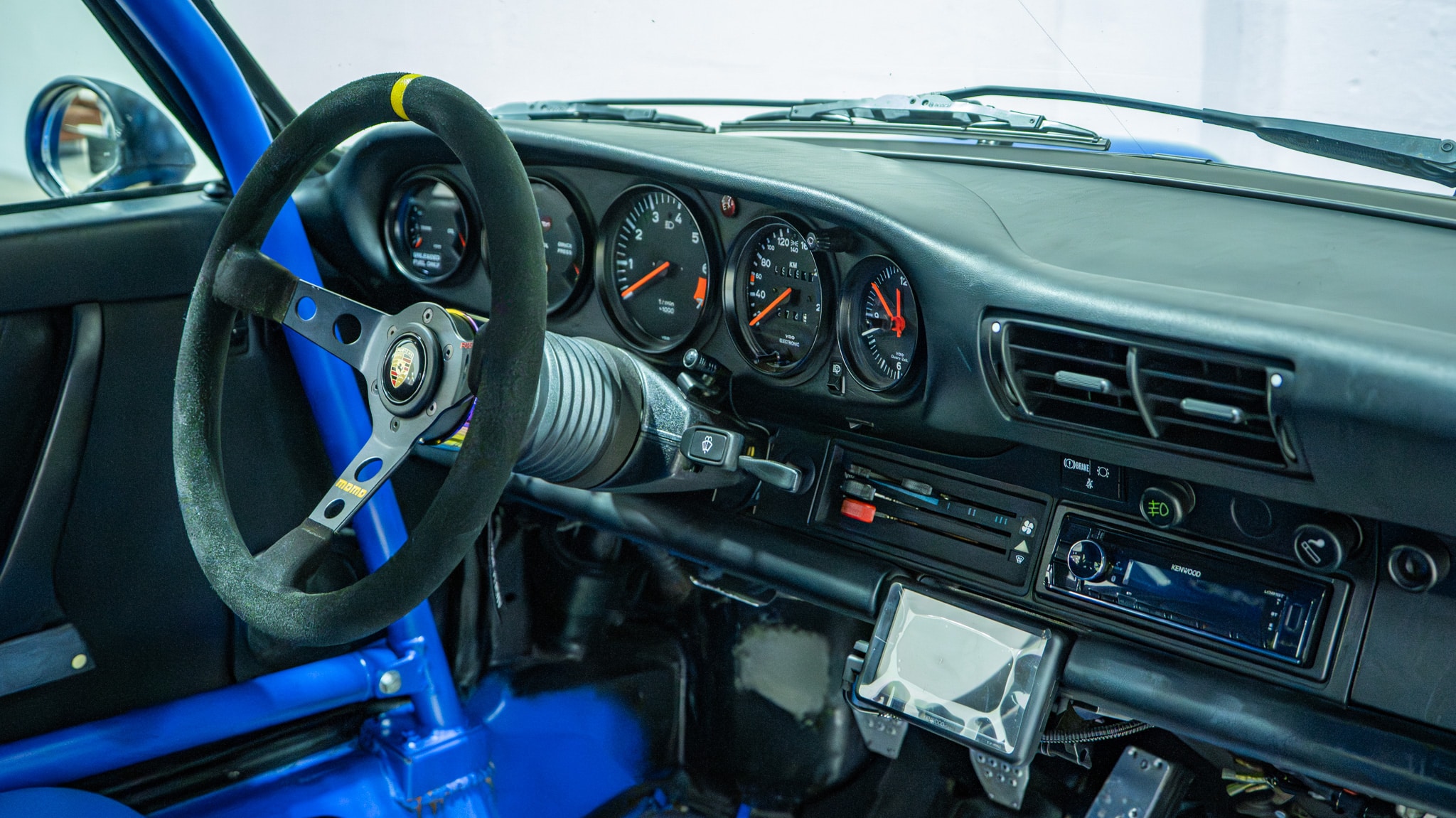 1989 Porsche 911 RWB – Backdate – 3.2L – G50 – Sunroof Delete – Smooth Fender Only 56k Miles – Bahama Blue – Custom Headers/Exhaust full