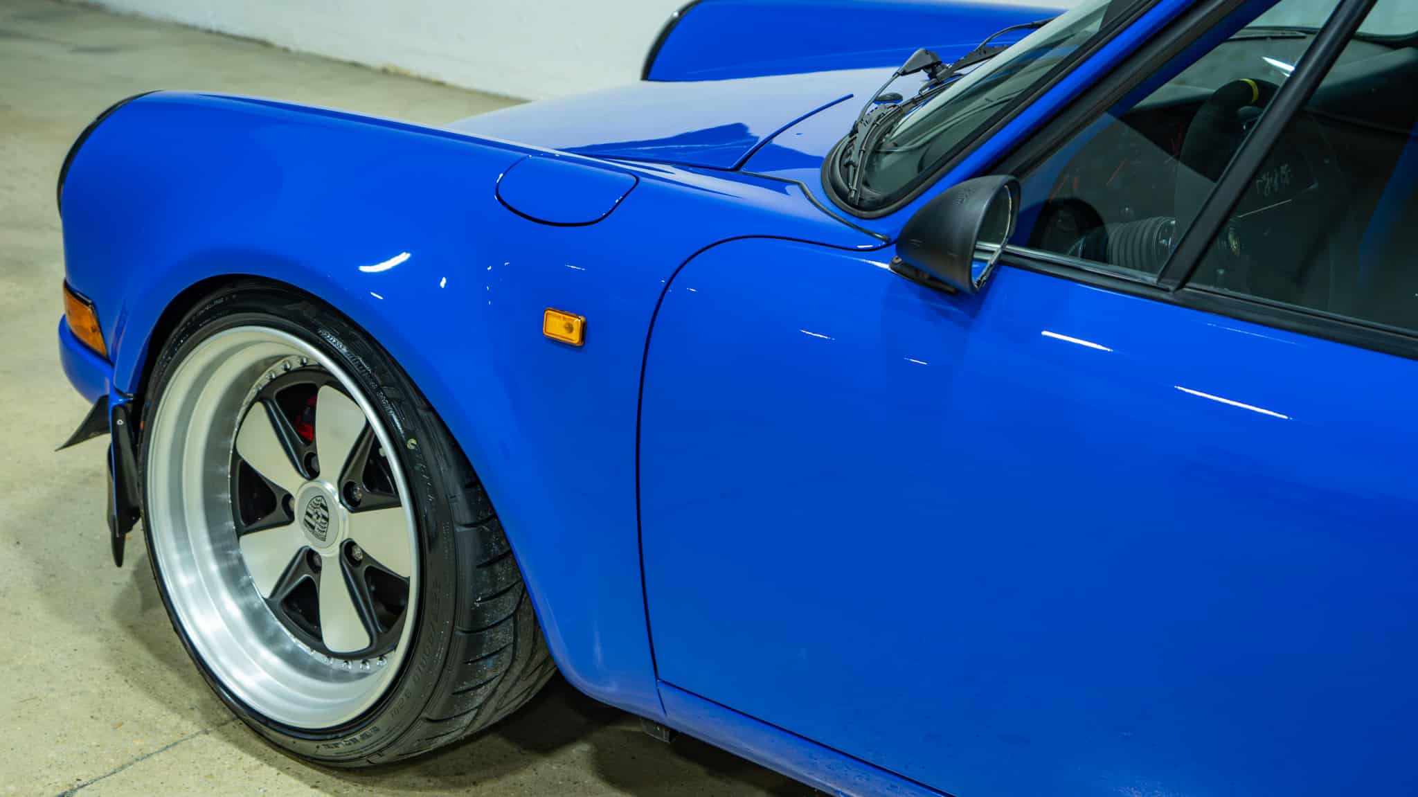 1989 Porsche 911 RWB – Backdate – 3.2L – G50 – Sunroof Delete – Smooth Fender Only 56k Miles – Bahama Blue – Custom Headers/Exhaust full