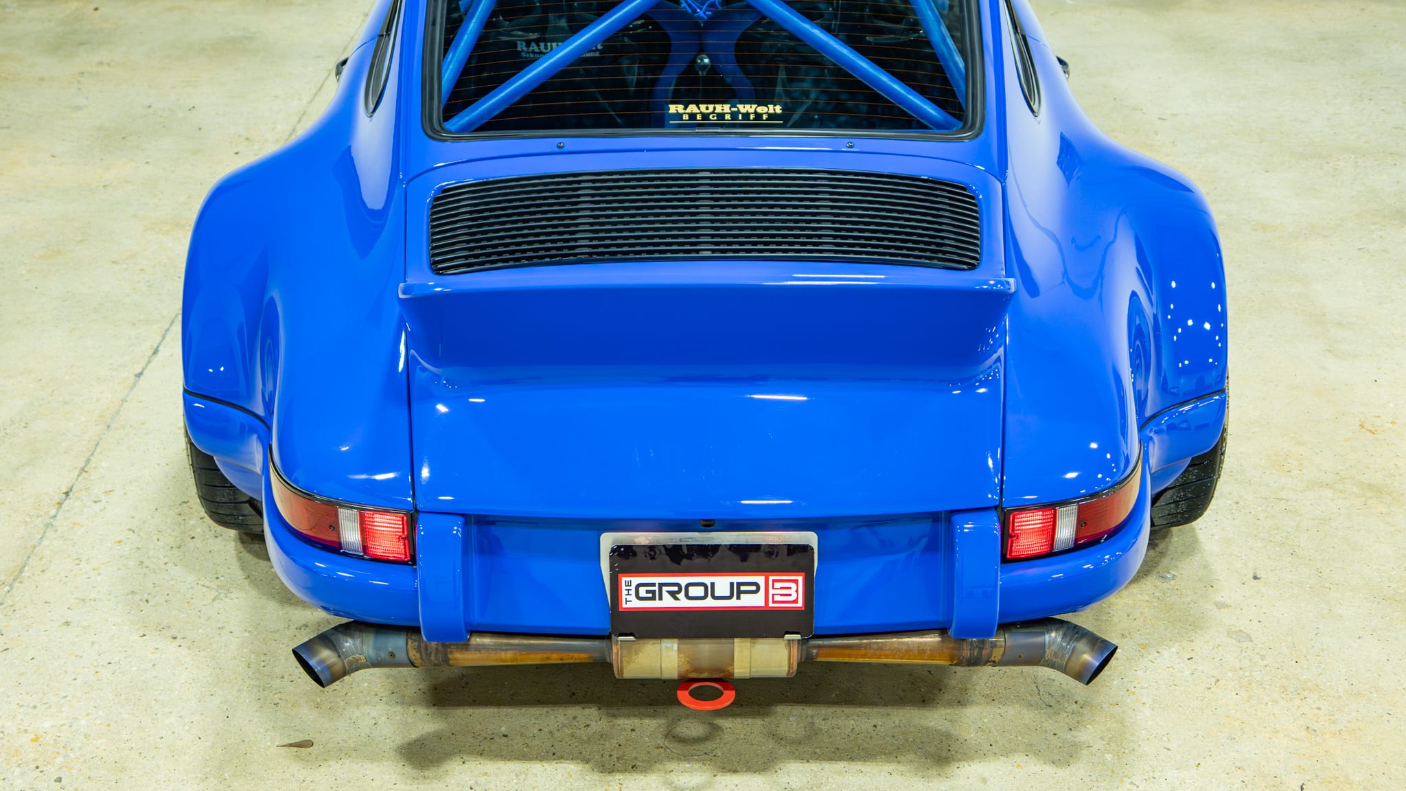 1989 Porsche 911 RWB – Backdate – 3.2L – G50 – Sunroof Delete – Smooth Fender Only 56k Miles – Bahama Blue – Custom Headers/Exhaust full