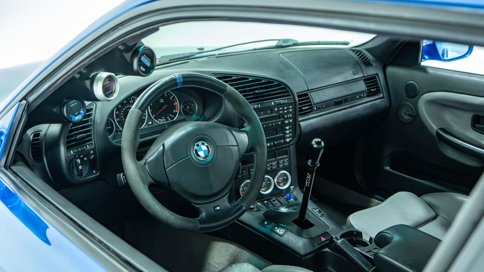 1999 BMW M3 E36 Big Turbo Built Motor -800 Horsepower – 81k Miles – Og Paint- Rare Estoril blue /Mulberry full
