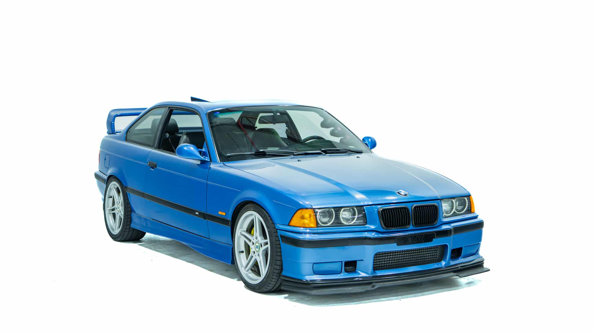 1999 BMW M3 E36 Big Turbo Built Motor -800 Horsepower – 81k Miles – Og Paint- Rare Estoril blue /Mulberry full