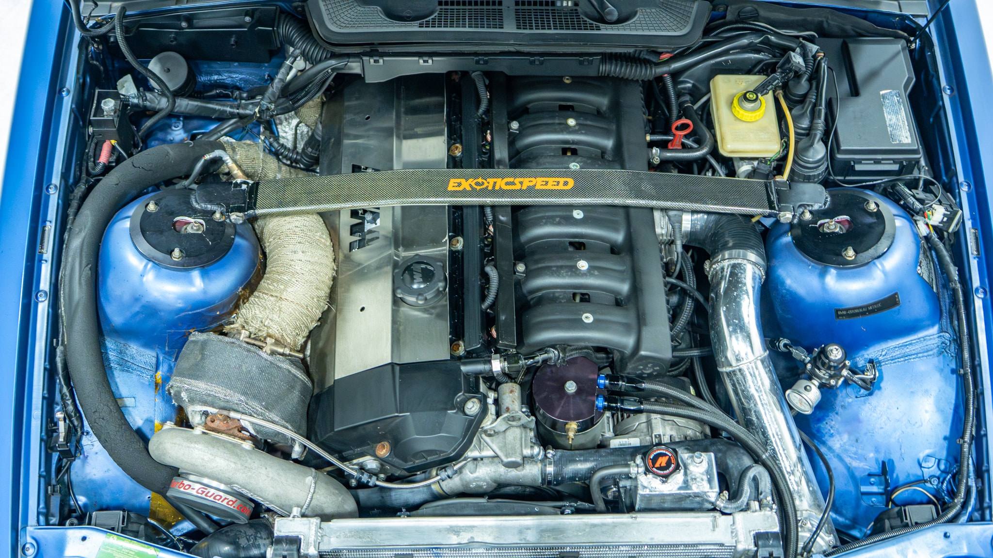1999 BMW M3 E36 Big Turbo Built Motor -800 Horsepower – 81k Miles – Og Paint- Rare Estoril blue /Mulberry full