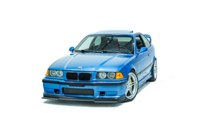 1999 BMW M3 E36 Big Turbo Built Motor -800 Horsepower – 81k Miles – Og Paint- Rare Estoril blue /Mulberry