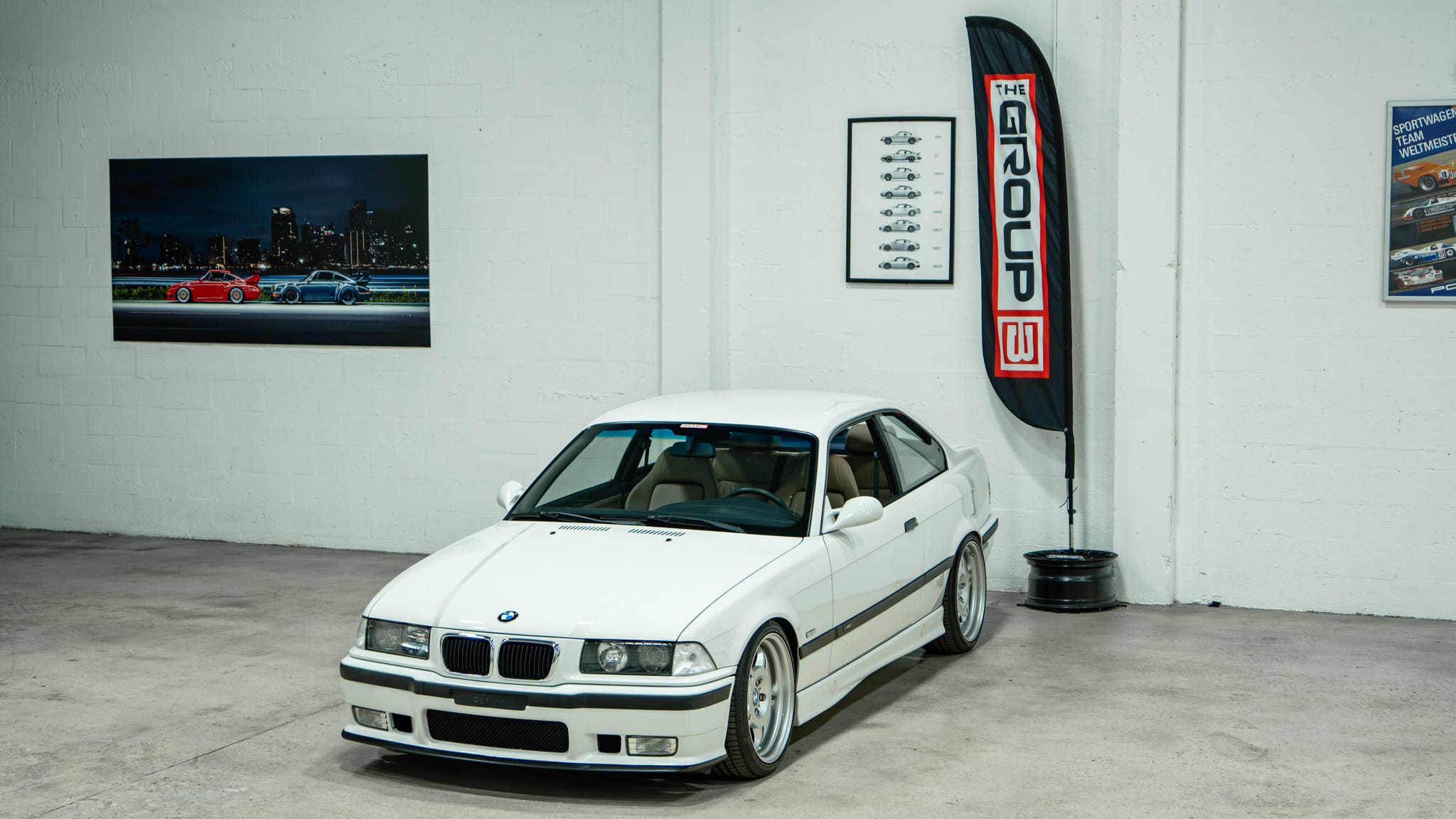 1999 BMW E36 M3 Only 24k Miles – Slicktop – Mint Condition Alpine White – Original Paint full
