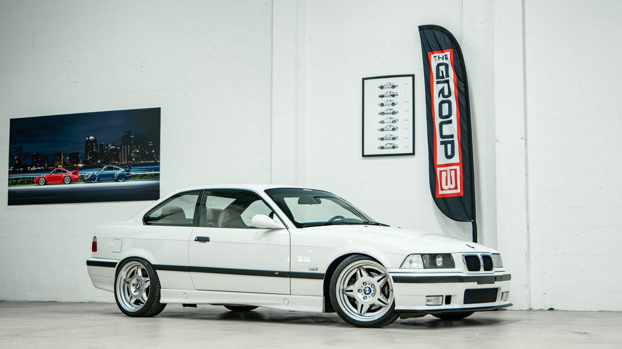 1999 BMW E36 M3 Only 24k Miles – Slicktop – Mint Condition Alpine White – Original Paint full