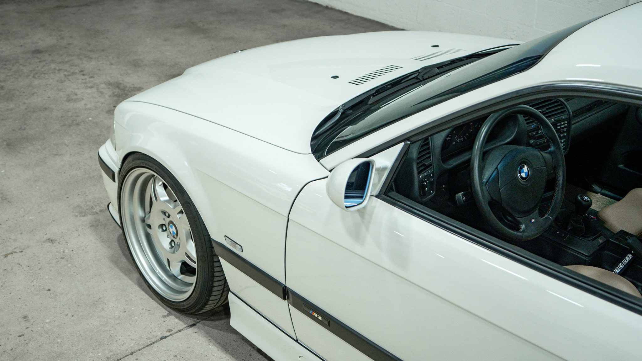 1999 BMW E36 M3 Only 24k Miles – Slicktop – Mint Condition Alpine White – Original Paint full