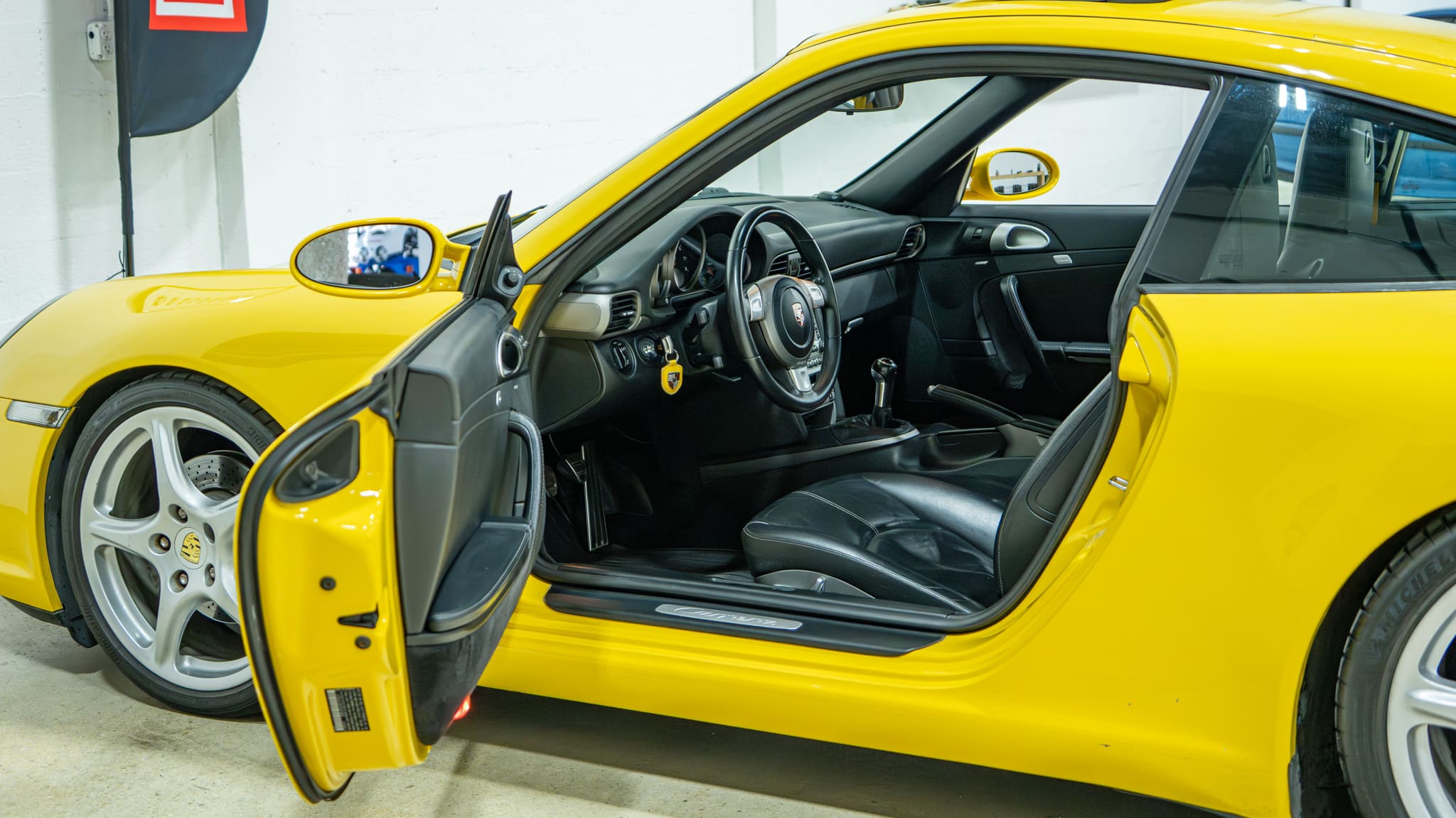 2005 Porsche 911 Carrera 997.1 Speed Yellow 105k Miles – 6 Speed Manual – Techart Exhaust – Yellow Belts full