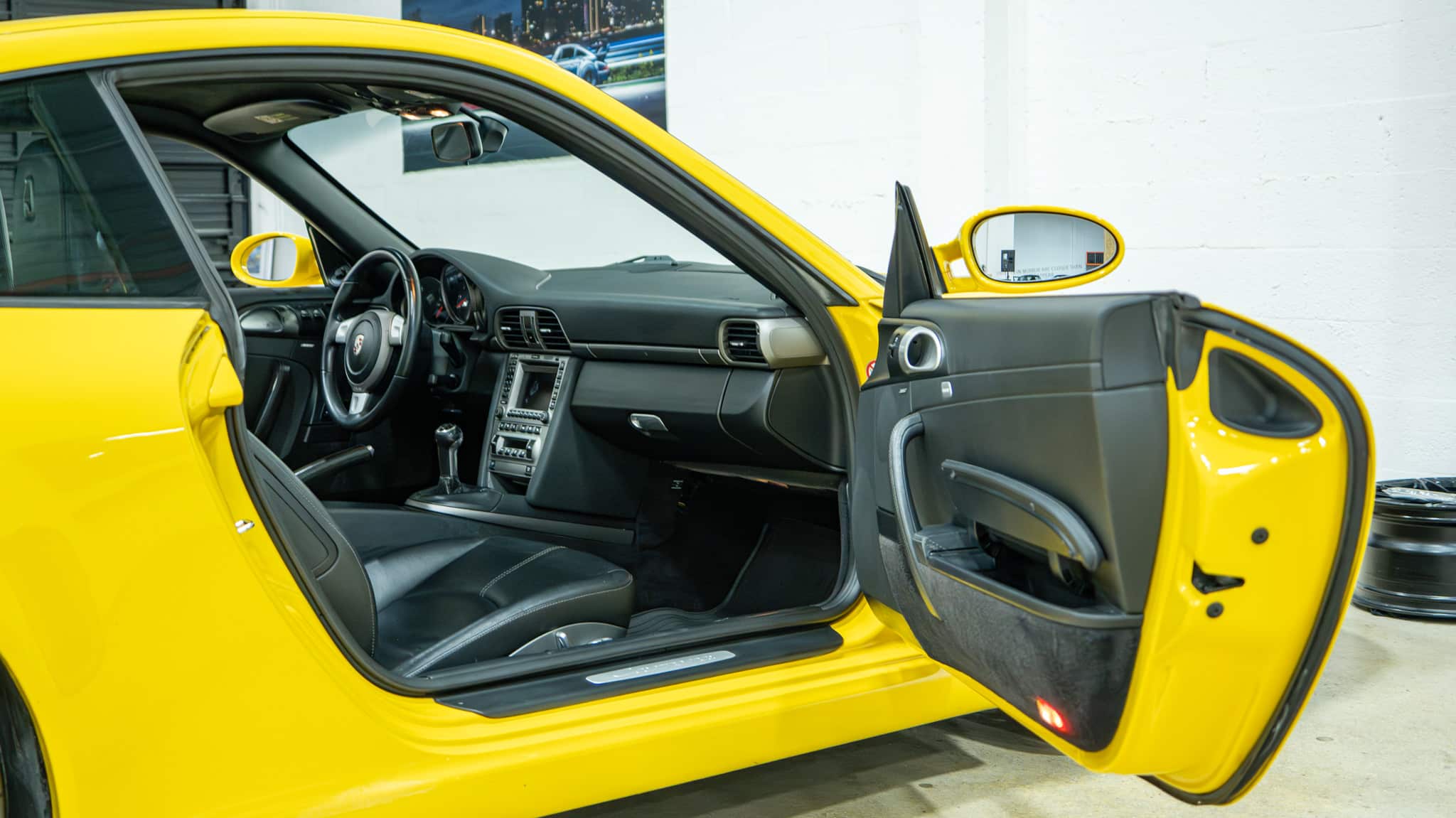 2005 Porsche 911 Carrera 997.1 Speed Yellow 105k Miles – 6 Speed Manual – Techart Exhaust – Yellow Belts full