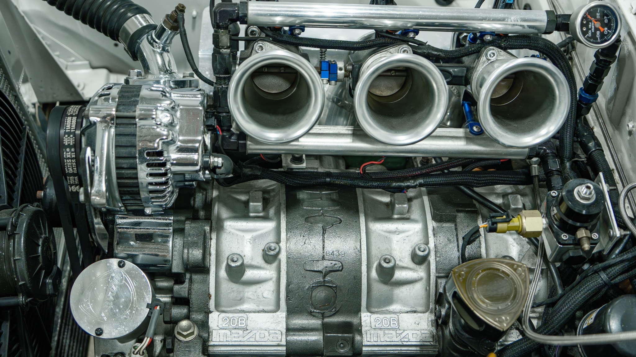1977 Mazda REPU 20B (3 ROTOR) – Bridgeport – Haltech – ITB Side Draft – Aerospace Suspension/Brakes full