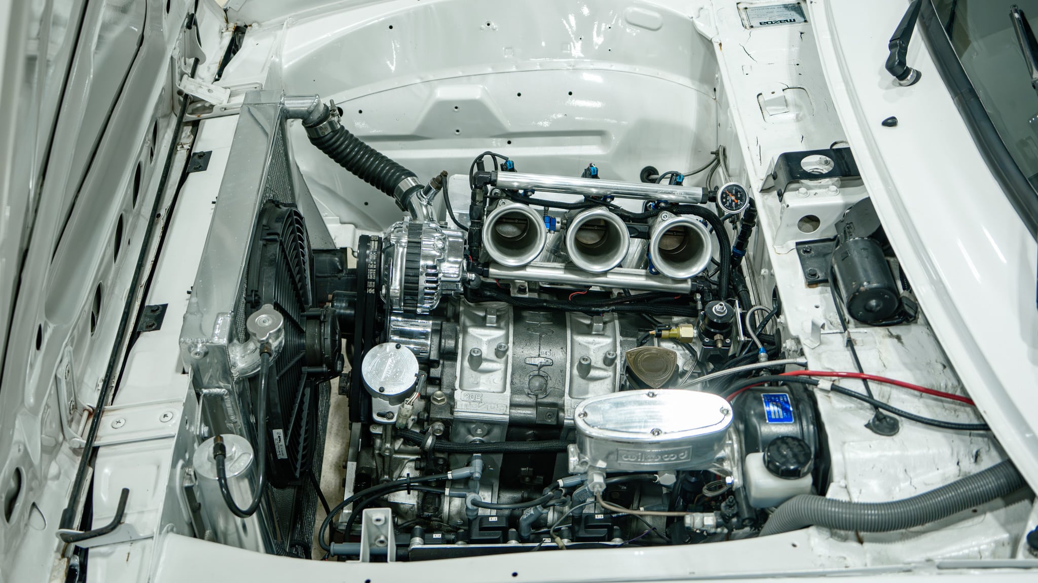1977 Mazda REPU 20B (3 ROTOR) – Bridgeport – Haltech – ITB Side Draft – Aerospace Suspension/Brakes full
