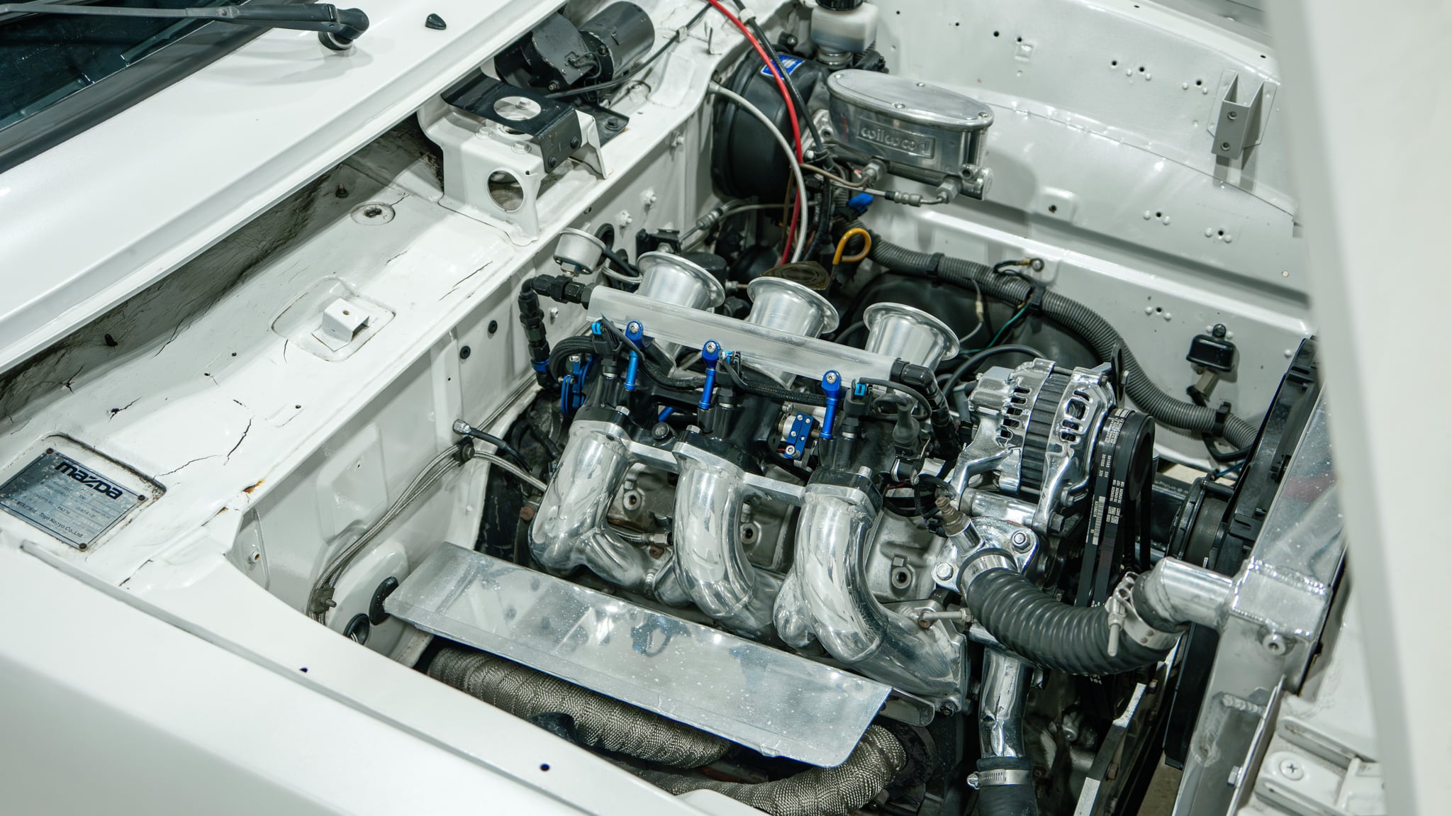1977 Mazda REPU 20B (3 ROTOR) – Bridgeport – Haltech – ITB Side Draft – Aerospace Suspension/Brakes full