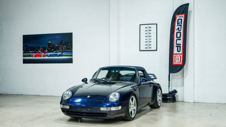 1995 Porsche 911 993 Carrera 4 Midnight Blue – 6 Speed Manual – Bilstein Coilovers