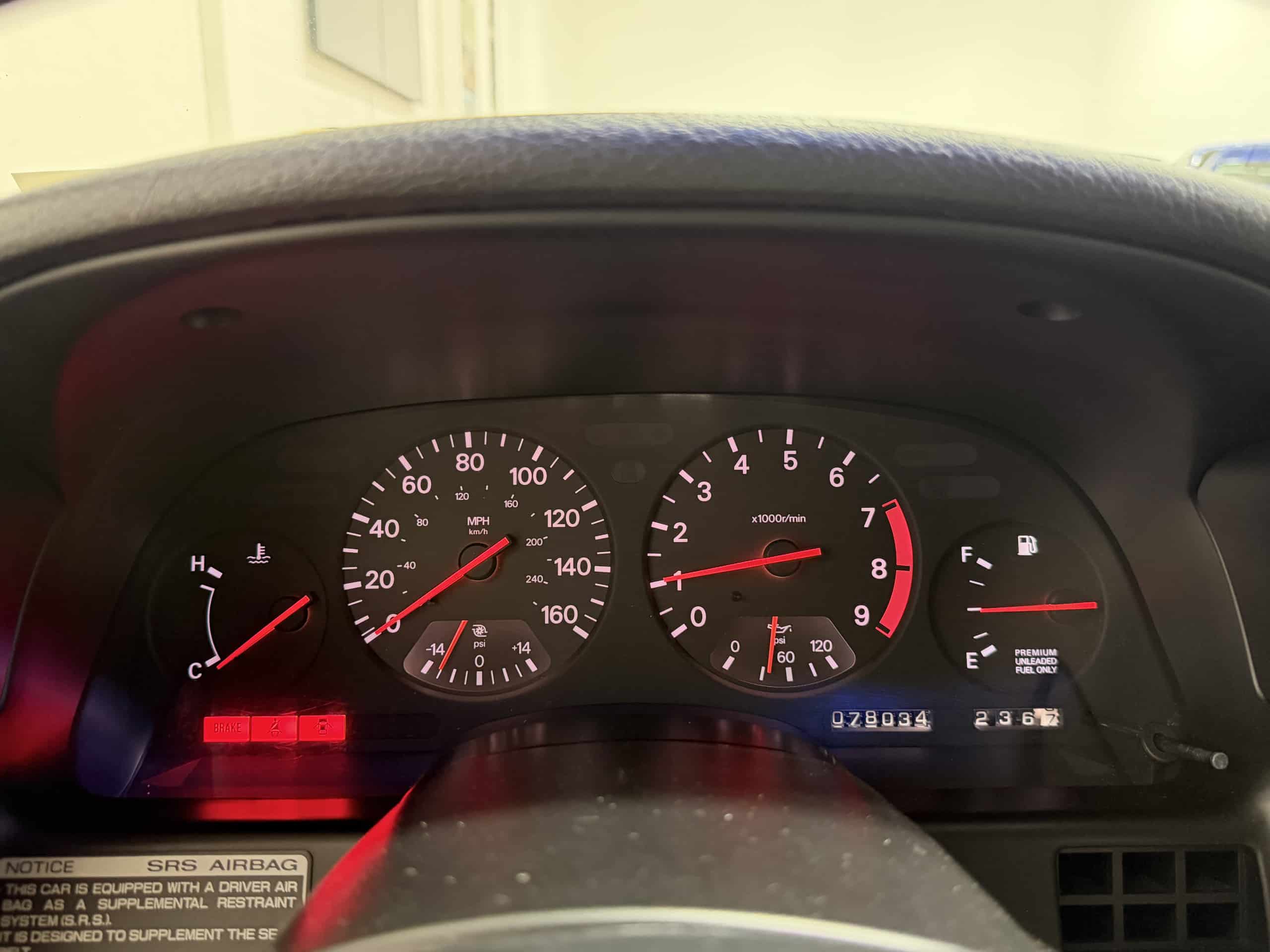 1991 Nissan 300ZX Twin Turbo 5 Speed Manual Only 78K Miles – T-Top – Well Maintained full
