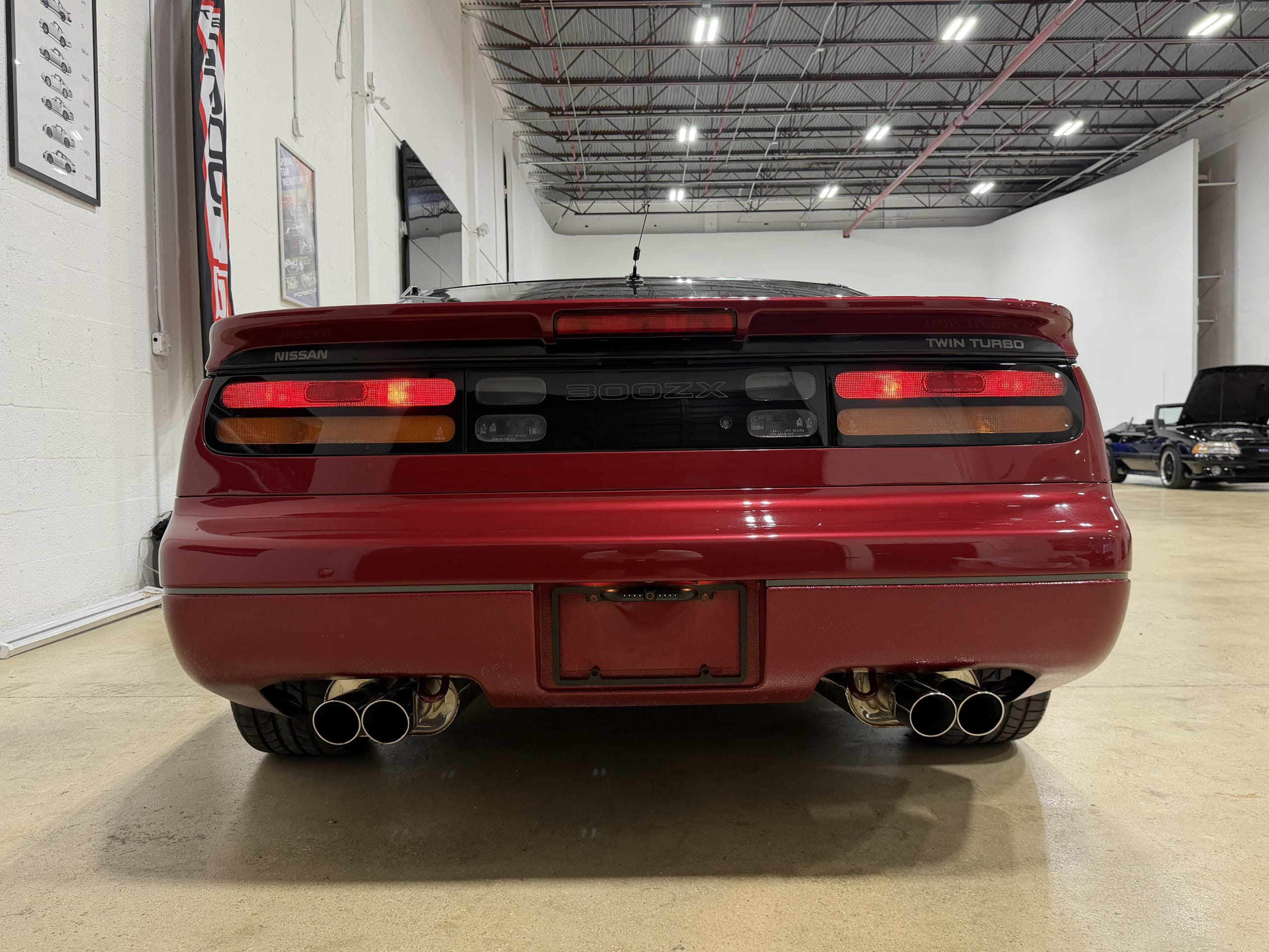 1991 Nissan 300ZX Twin Turbo 5 Speed Manual Only 78K Miles – T-Top – Well Maintained full