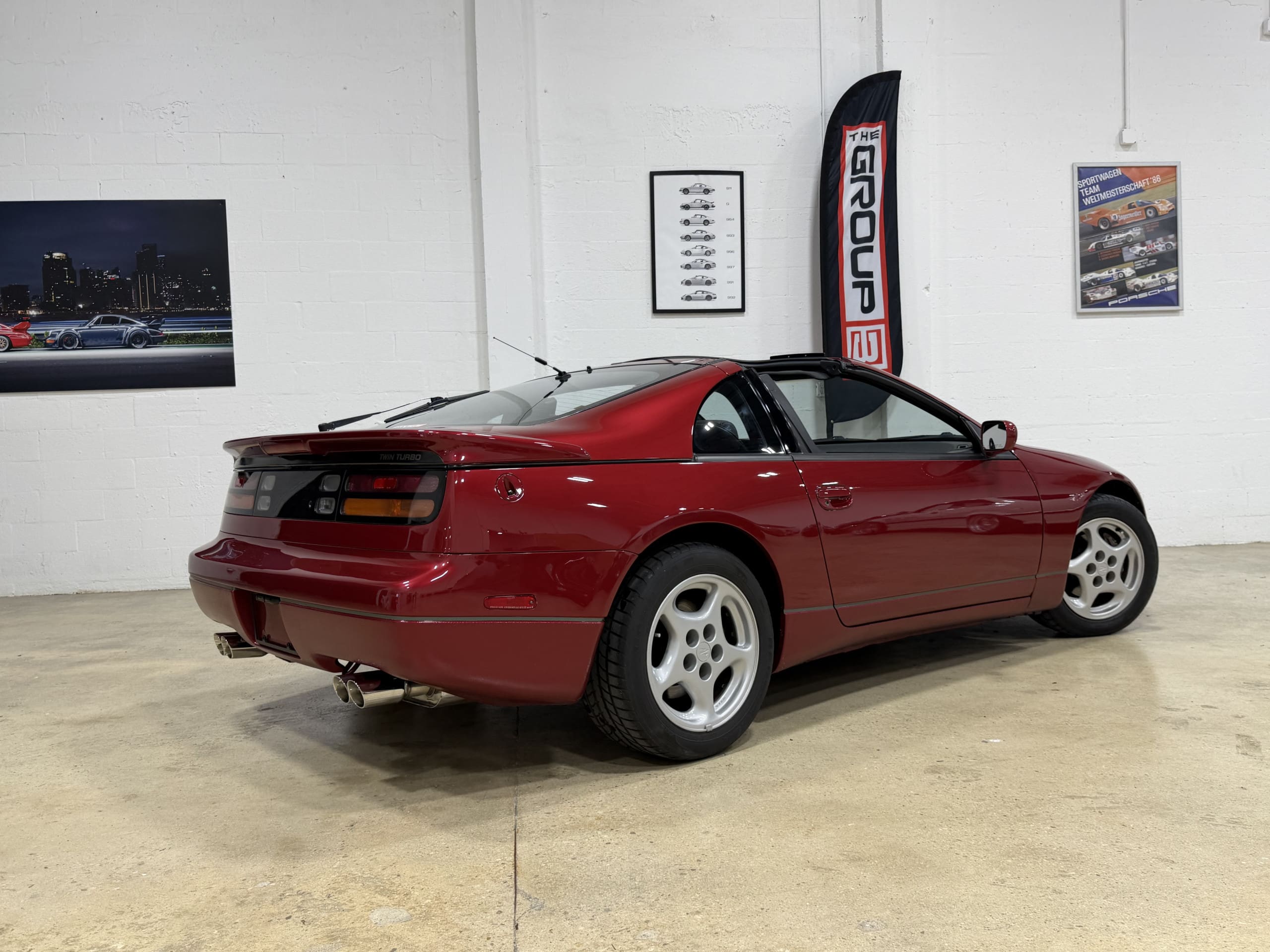 1991 Nissan 300ZX Twin Turbo 5 Speed Manual Only 78K Miles – T-Top – Well Maintained full