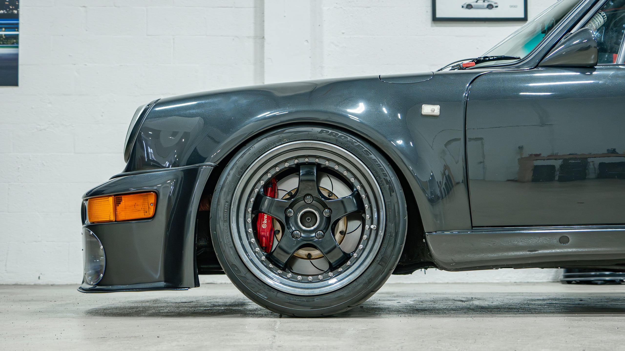 1984 Porsche 930 Turbo 3.3L Big Turbo – MOTEC – EFI – Brembo Brakes – Coilover Conversion full