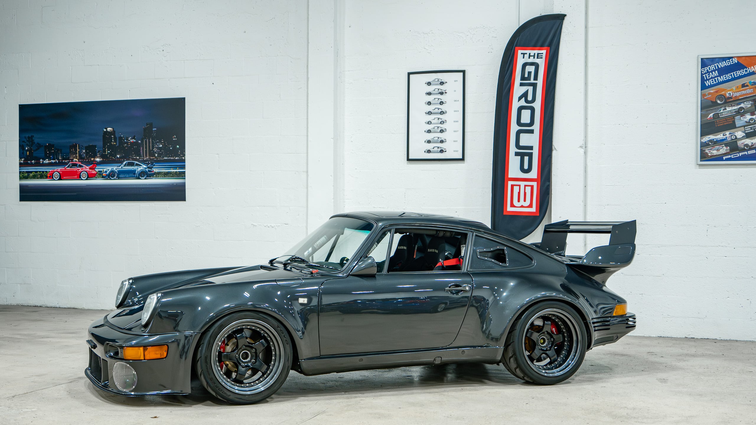 1984 Porsche 930 Turbo 3.3L Big Turbo – MOTEC – EFI – Brembo Brakes – Coilover Conversion full