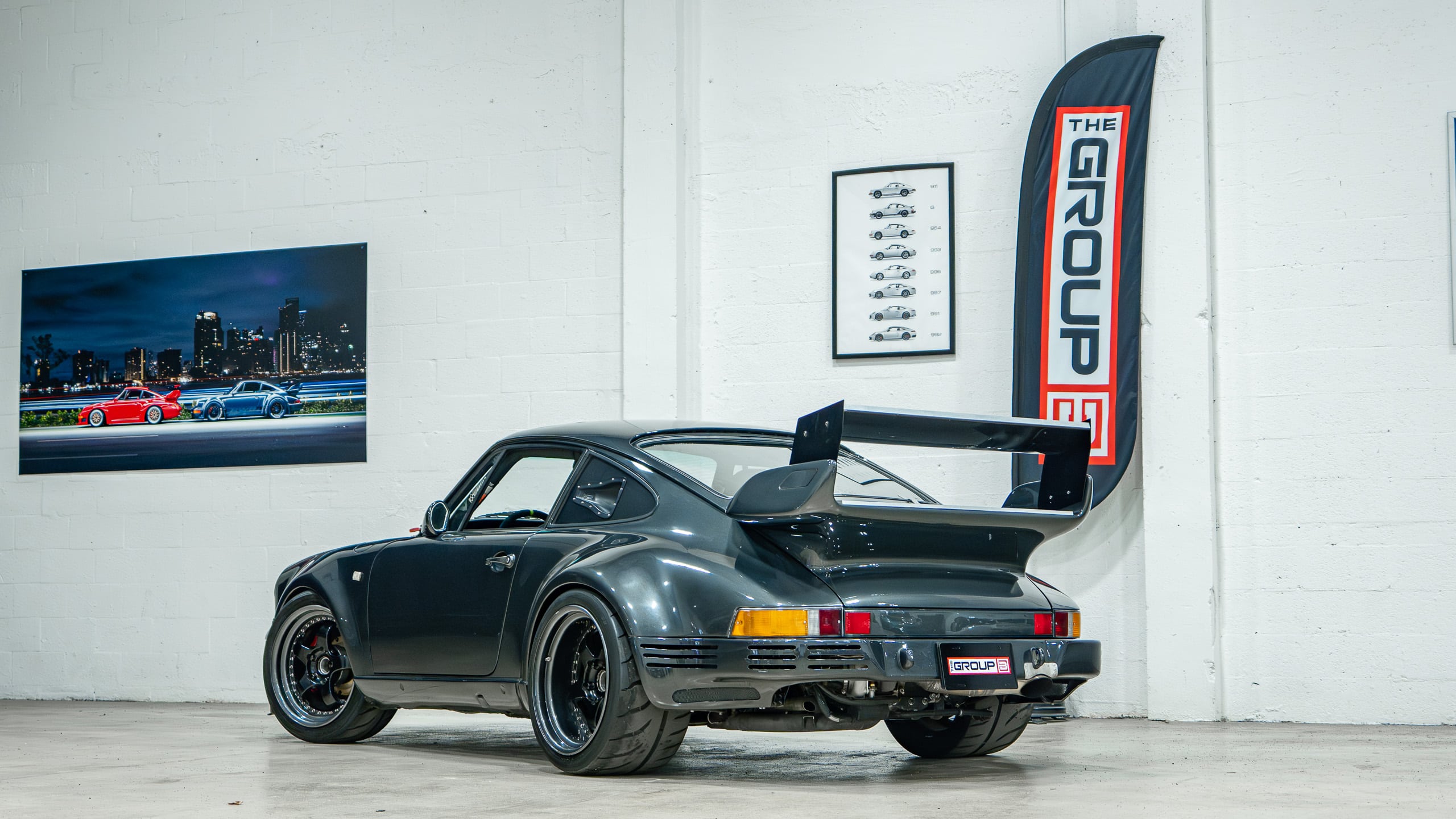 1984 Porsche 930 Turbo 3.3L Big Turbo – MOTEC – EFI – Brembo Brakes – Coilover Conversion full