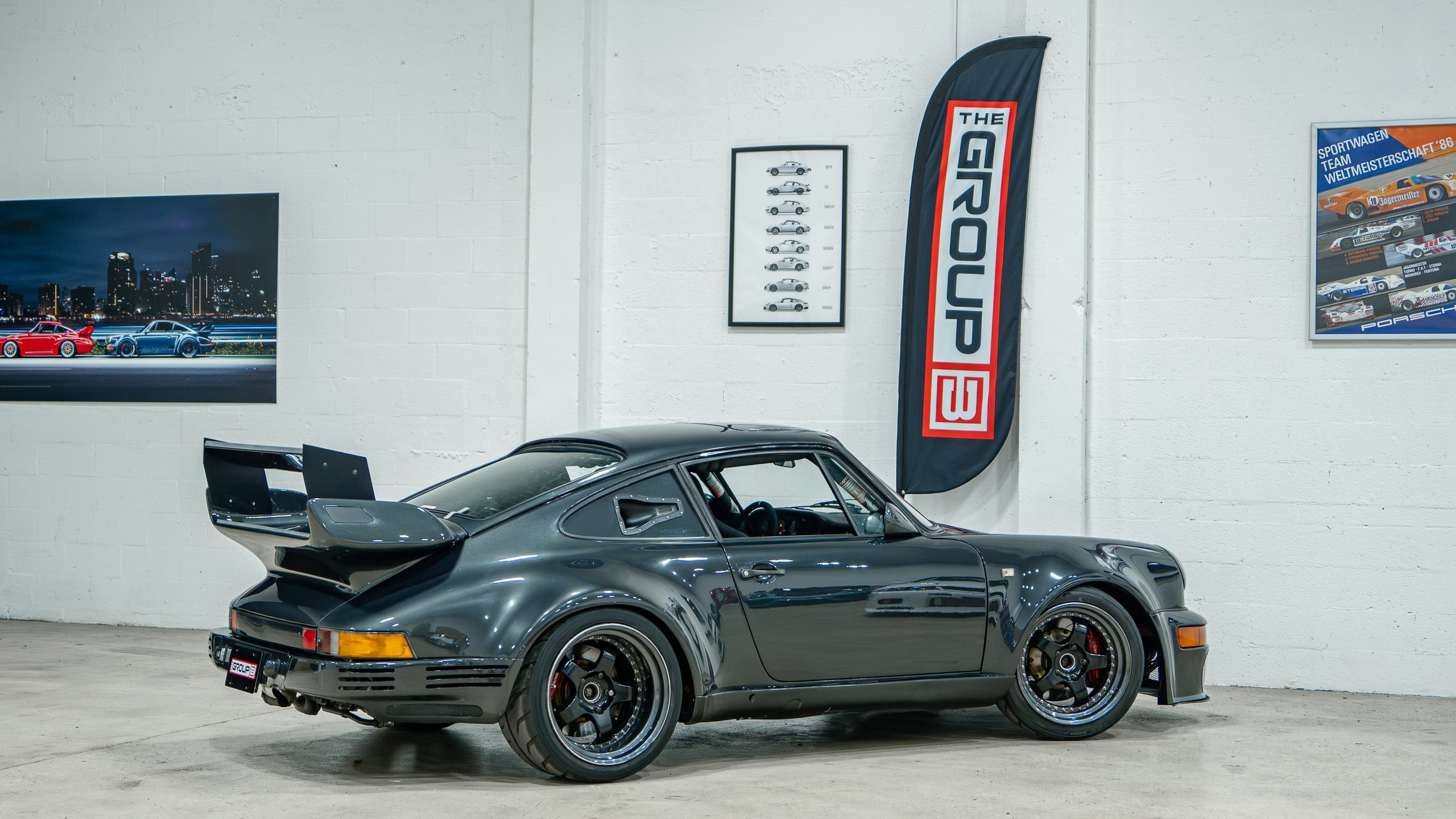 1984 Porsche 930 Turbo 3.3L Big Turbo – MOTEC – EFI – Brembo Brakes – Coilover Conversion full