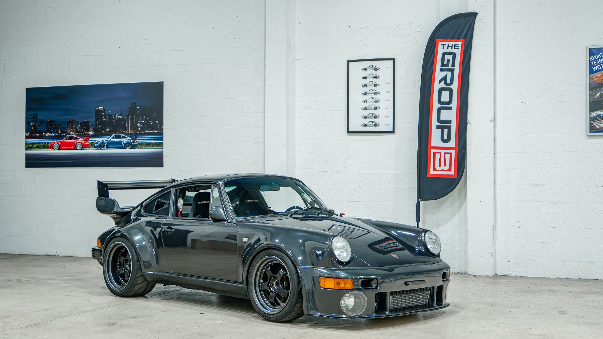 1984 Porsche 930 Turbo 3.3L Big Turbo – MOTEC – EFI – Brembo Brakes – Coilover Conversion full