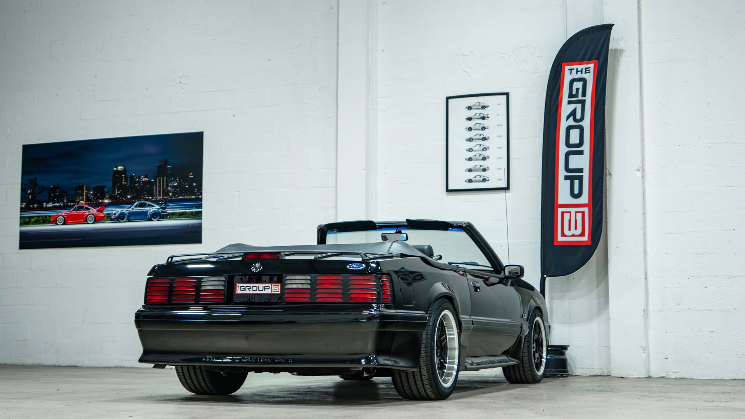 1993 Ford Mustang GT 5.0 – 5 Speed Manual Only 25k Miles – All Original Paint – Triple Black – All stock parts included full